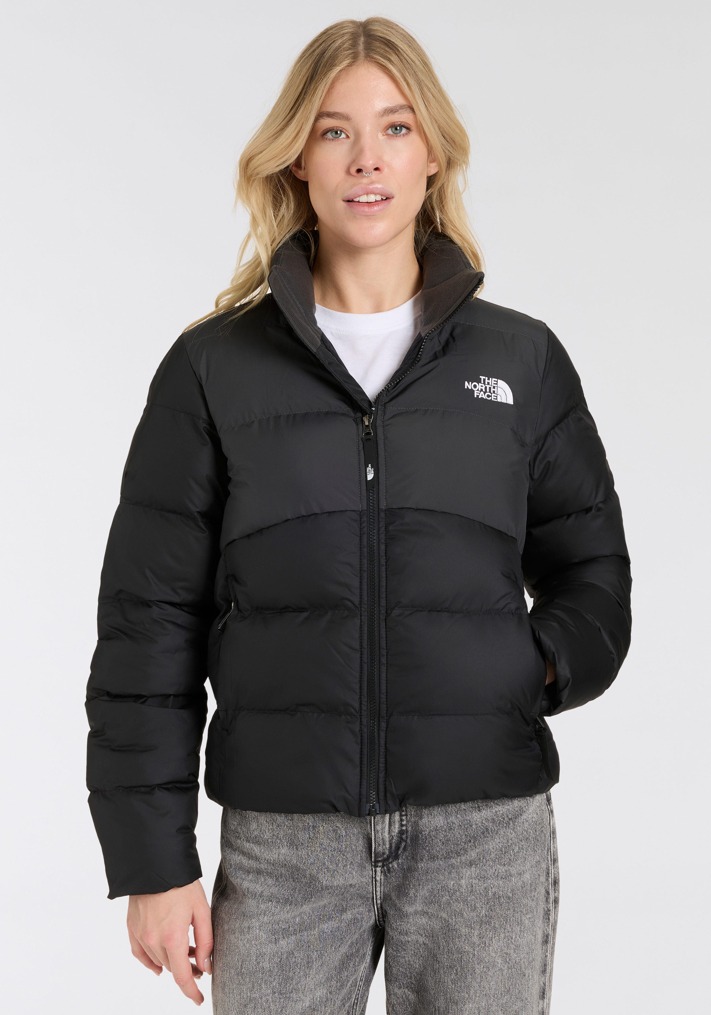 The North Face Gewatteerde jas Saikuru met geborduurd logo