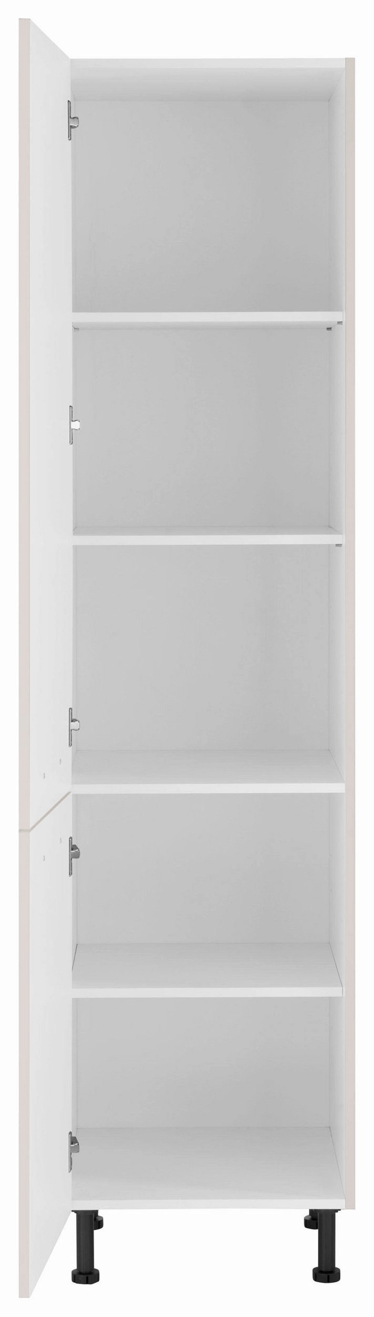 wiho Küchen Smalle kast Nisos 60 cm breed, in hoogte verstelbare poten