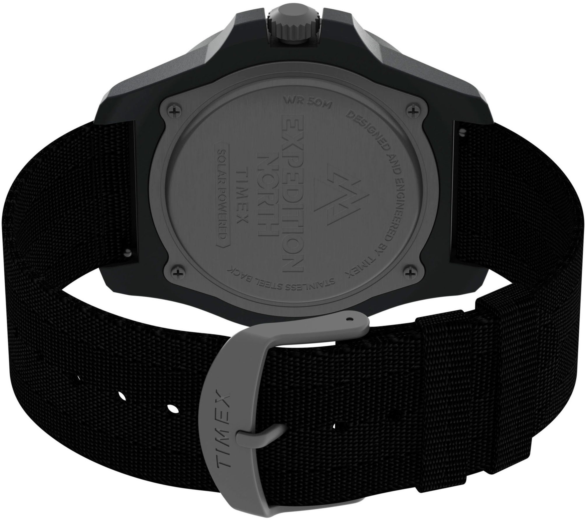 Timex Solarhorloge FREEDIVE Horloge, herenhorloge, datum, lichtgevende wijzers, mineraalglas, analoog