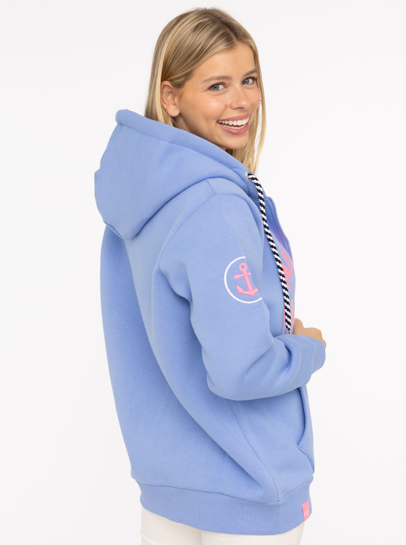 Zwillingsherz Sweatvest Moin Moin