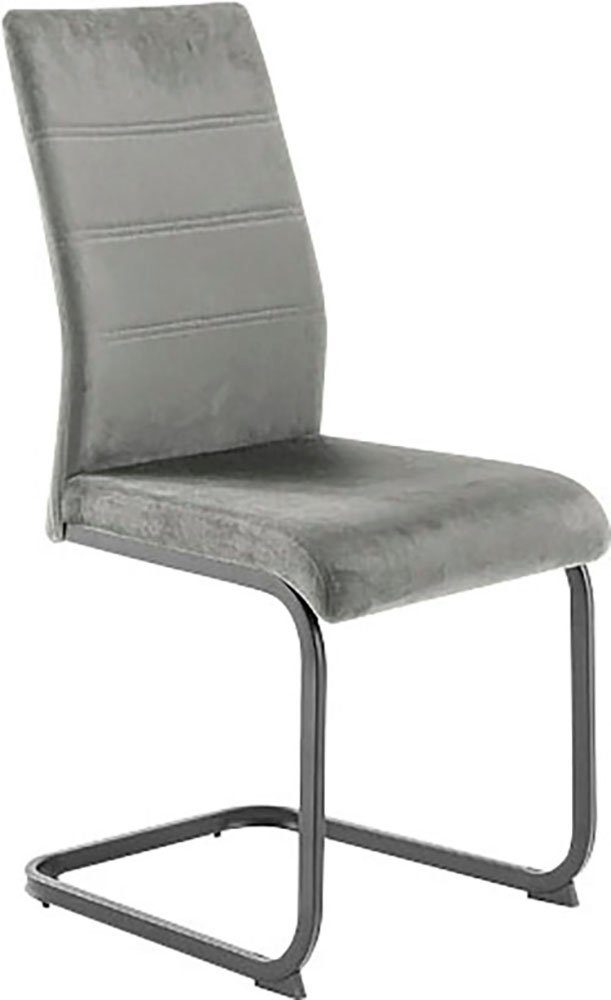 MCA furniture Vrijdragende stoel MCA TICINO schommelstoel (4-pack), schommelstoelen, schommelaar, comfortabele zithoogte ca. 48 cm