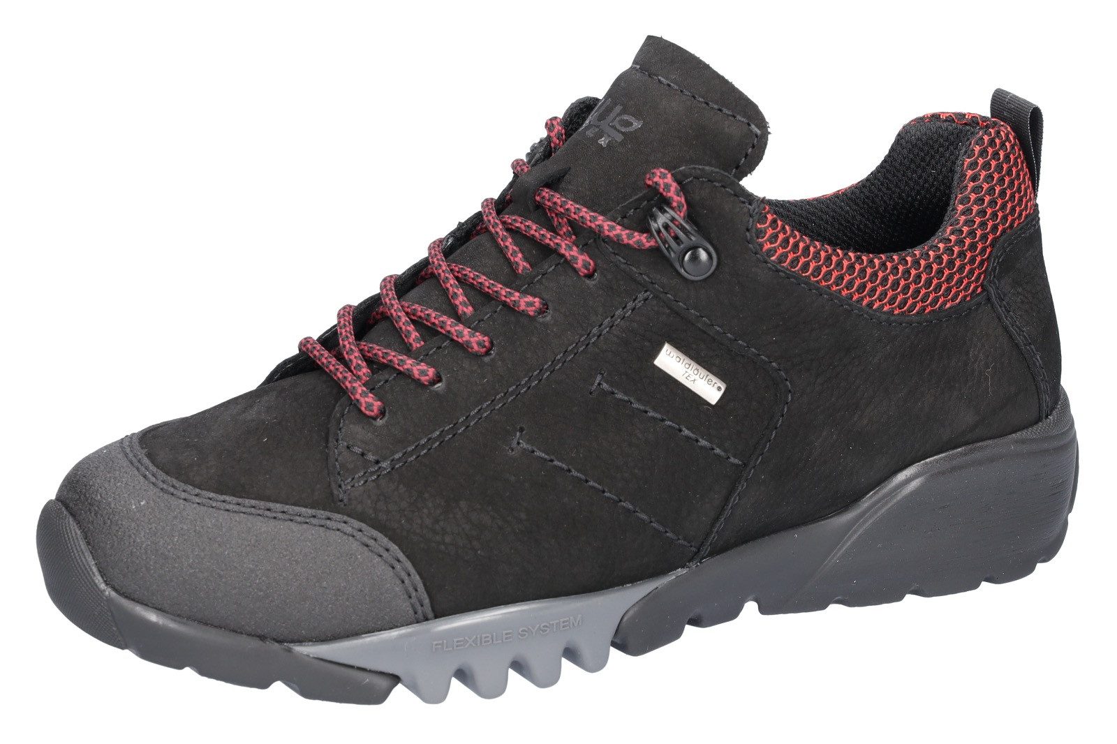 Waldläufer Trekkingschoenen H-AMIATA vrijetijdsschoen, lage schoen, veterschoen met tex-membraan,...
