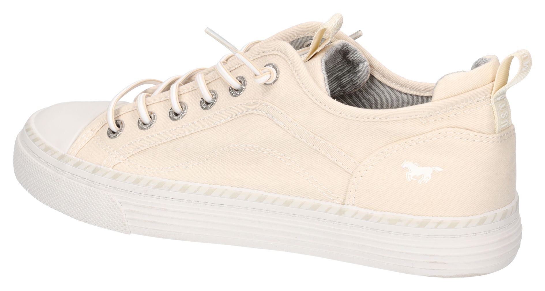 Mustang Shoes Slip-on sneakers , slippers, instapschoen, vrijetijdsschoen met gekleurde zoolrand