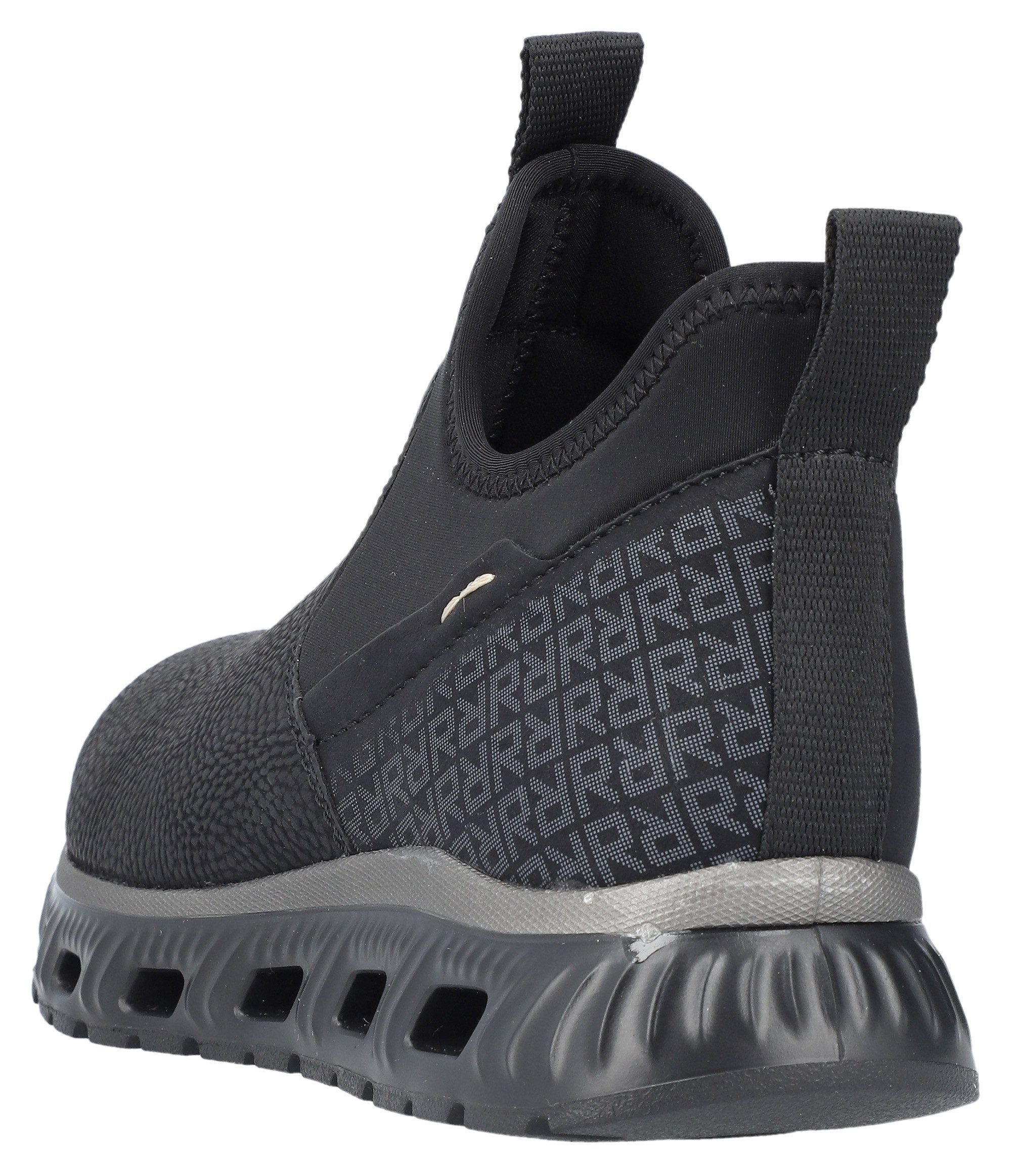 R-Rieker Boots zonder sluiting high-top sneakers, instaplaarzen met elastische schacht