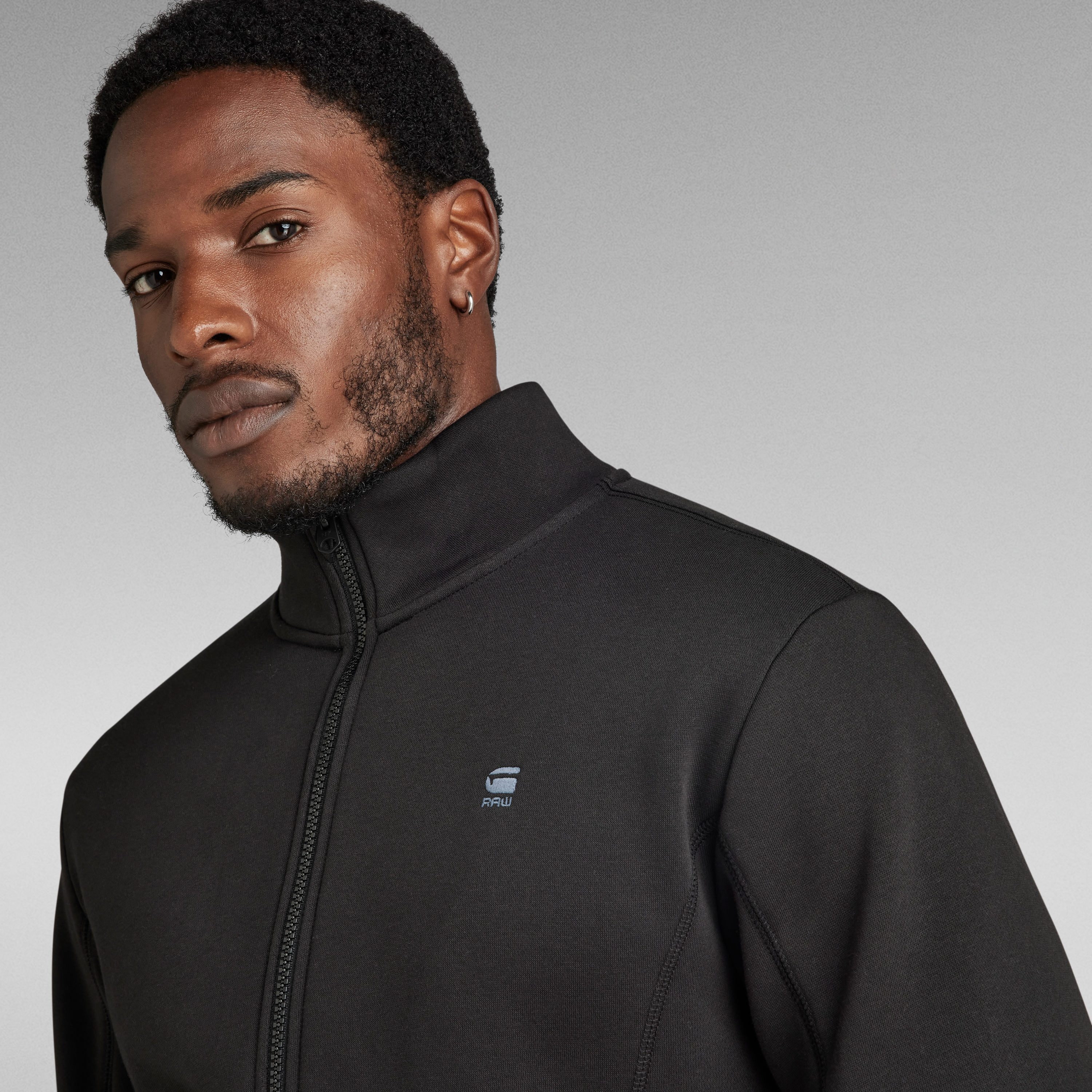 G-Star RAW Sweatvest met logoprint op borsthoogte