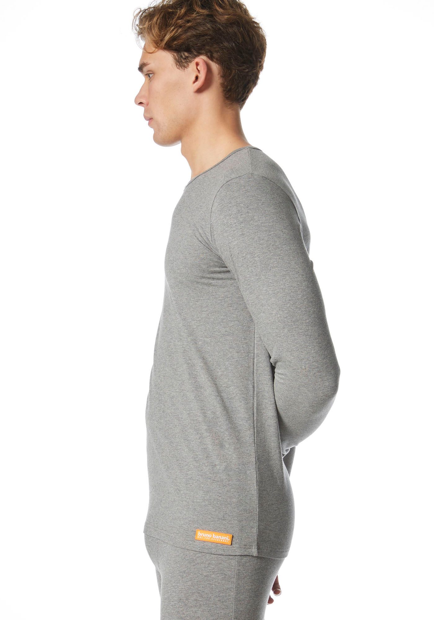 Bruno Banani Hemd Warm Up met contrasterend merklabel (set)