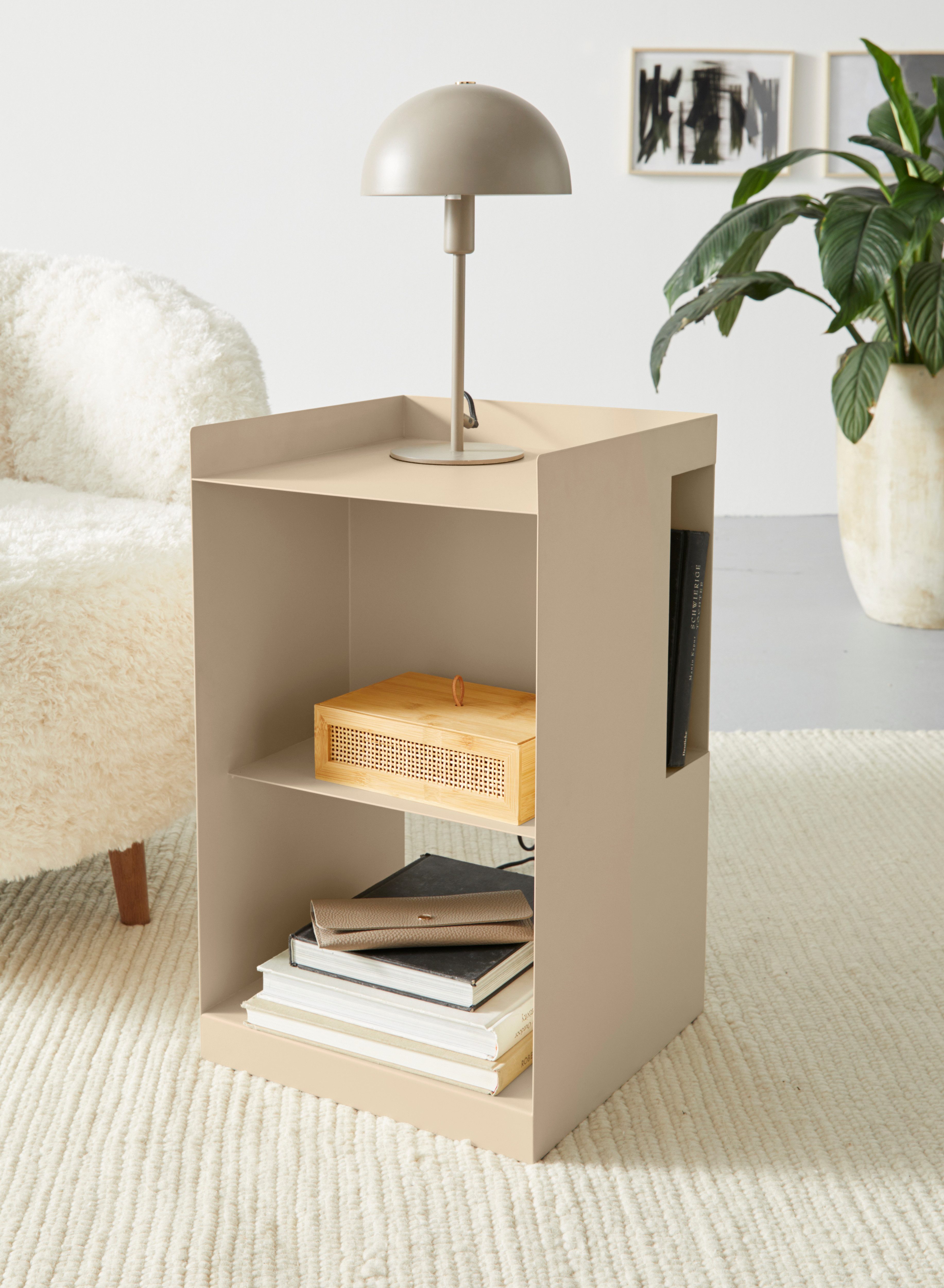 LeGer Home by Lena Gercke Bijzettafel Nerida poedercoated metaal, breedte 35 cm