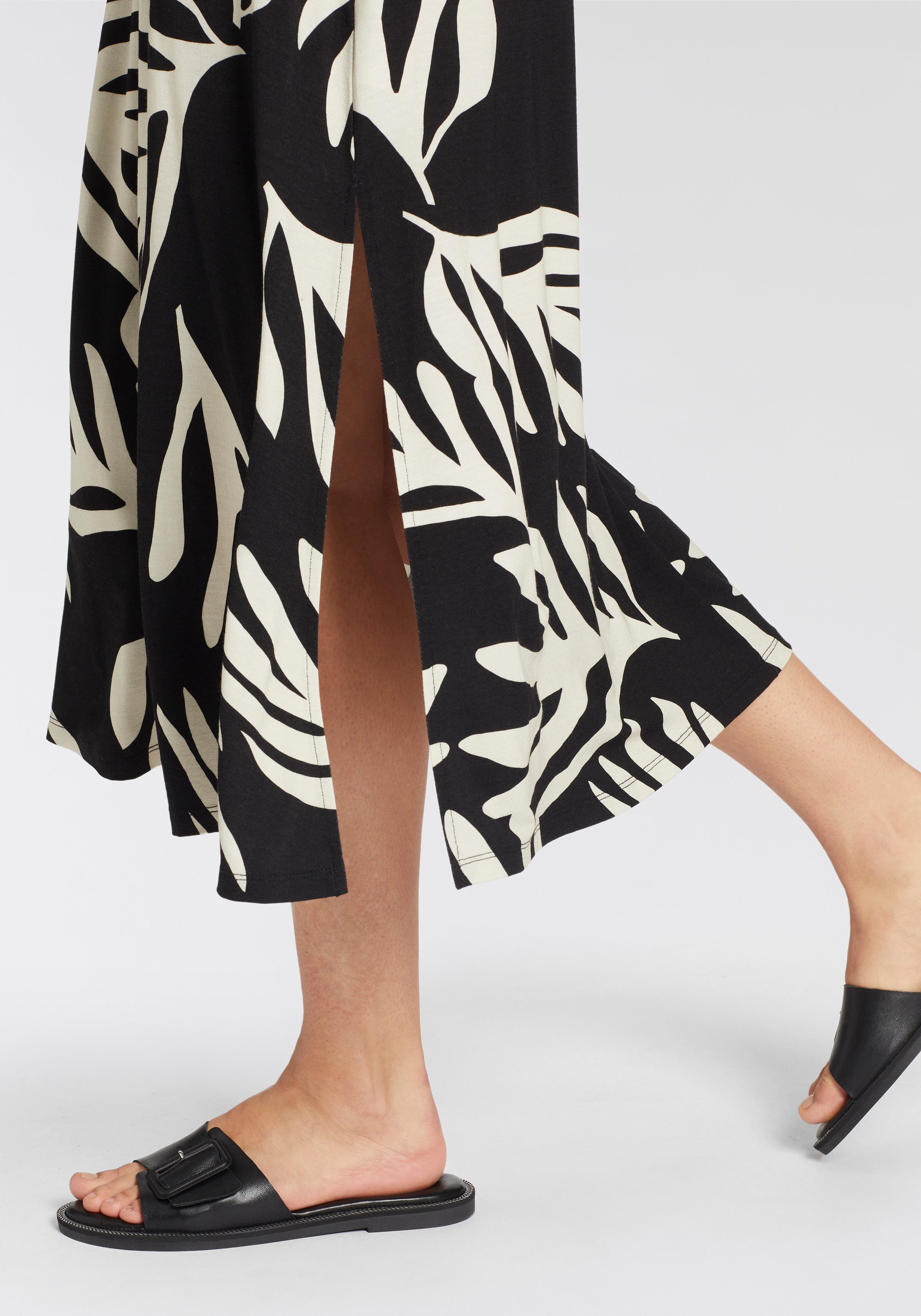 Laura Scott Zomerjurk met elegante print all-over
