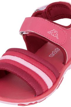 kappa sandalen kya kids met twee in wijdte verstelbare klittenbandsluitingen roze