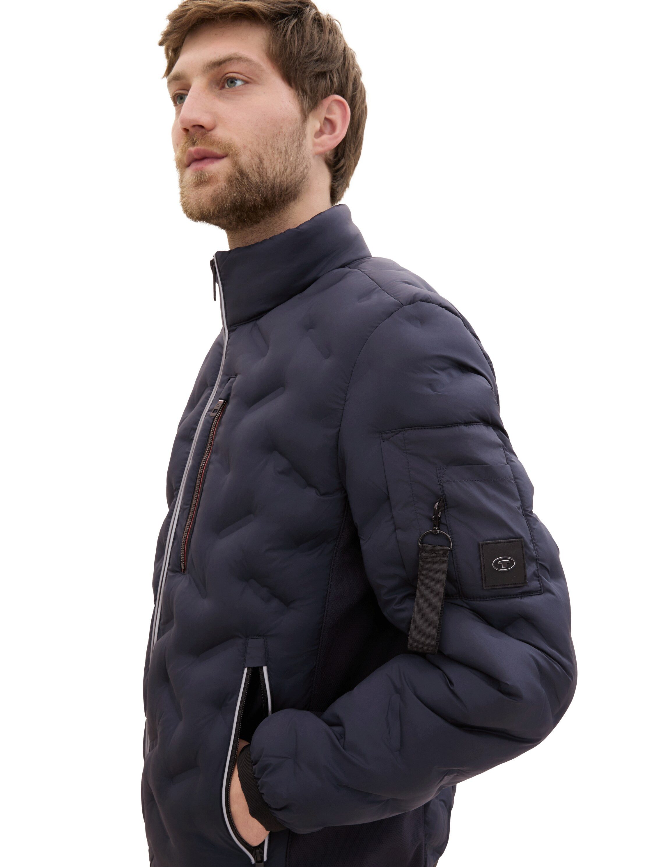 Tom Tailor Hybride jas met afneembare capuchon