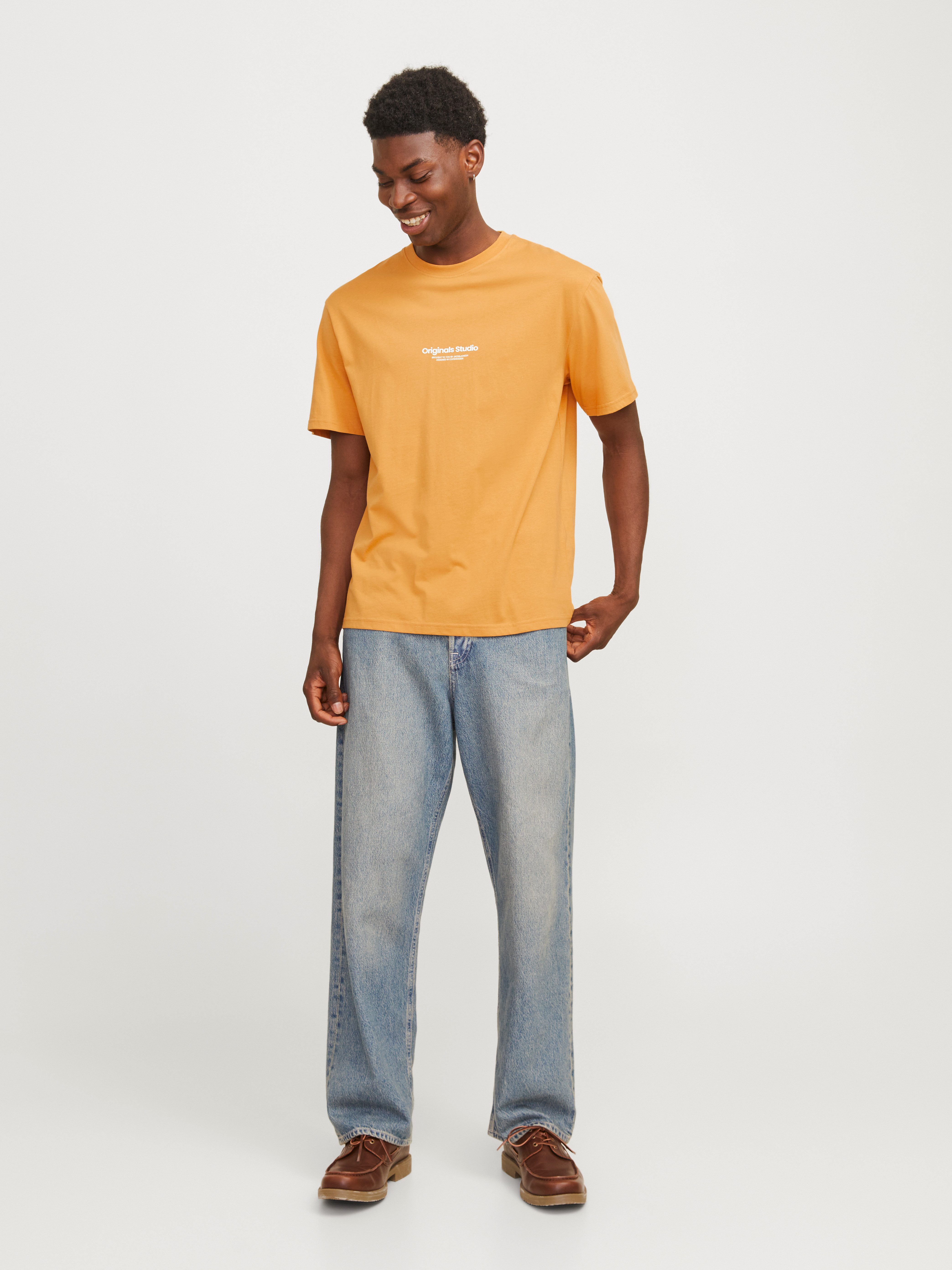 Jack & Jones Shirt met ronde hals JORVESTERBRO TEE SS CREW NECK NOOS