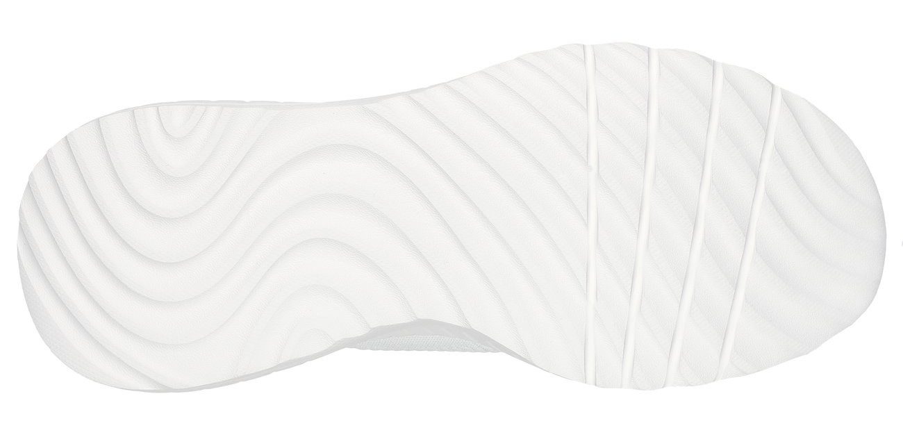 Skechers Slip-on sneakers BOBS SQUAD CHAOS-CURRENT MUSE , slippers, vrijetijdsschoen in vegan uitvoering