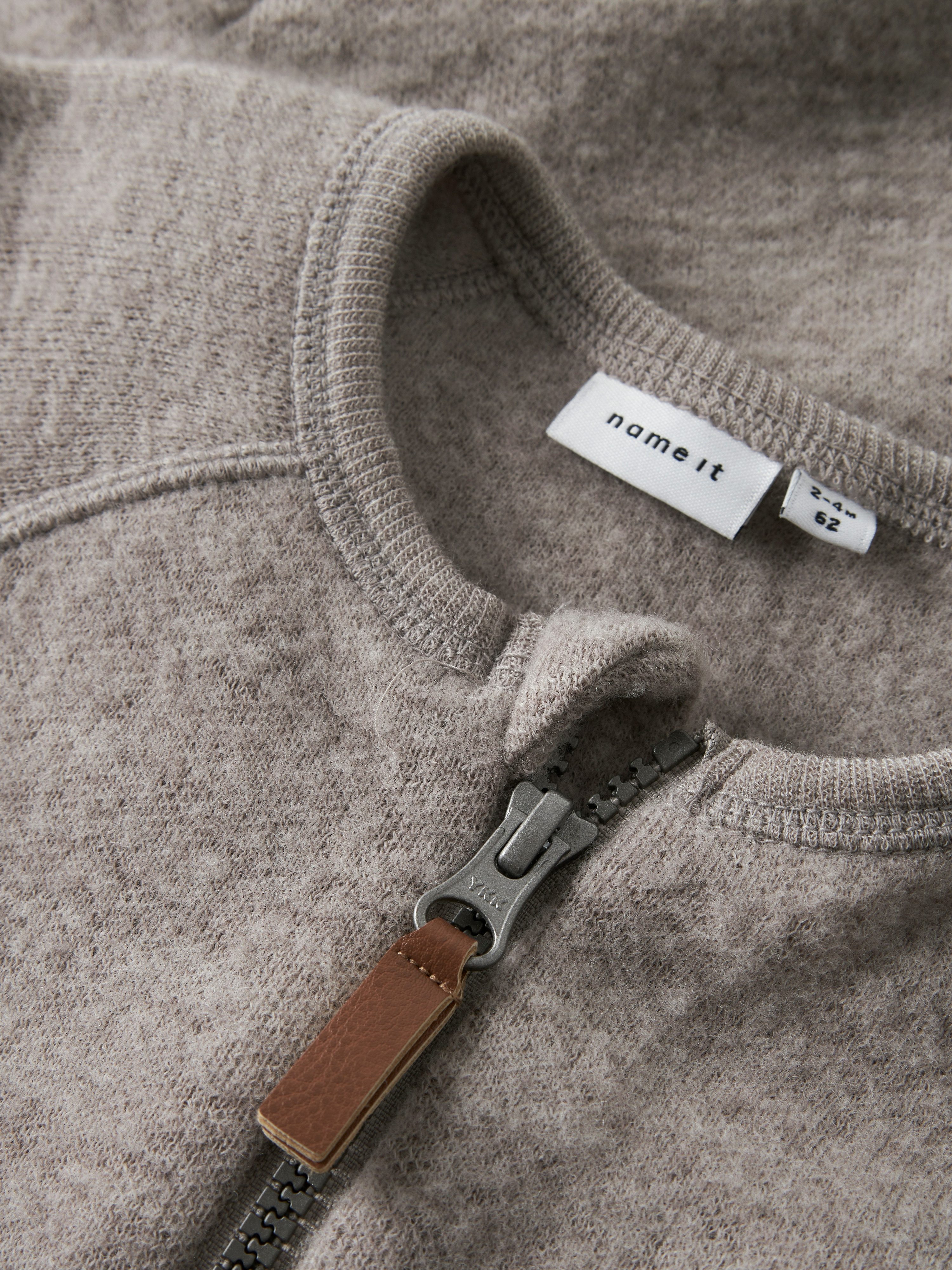 Name It Jumpsuit NBFWMINO WOOL BRU LS SUIT NOOS