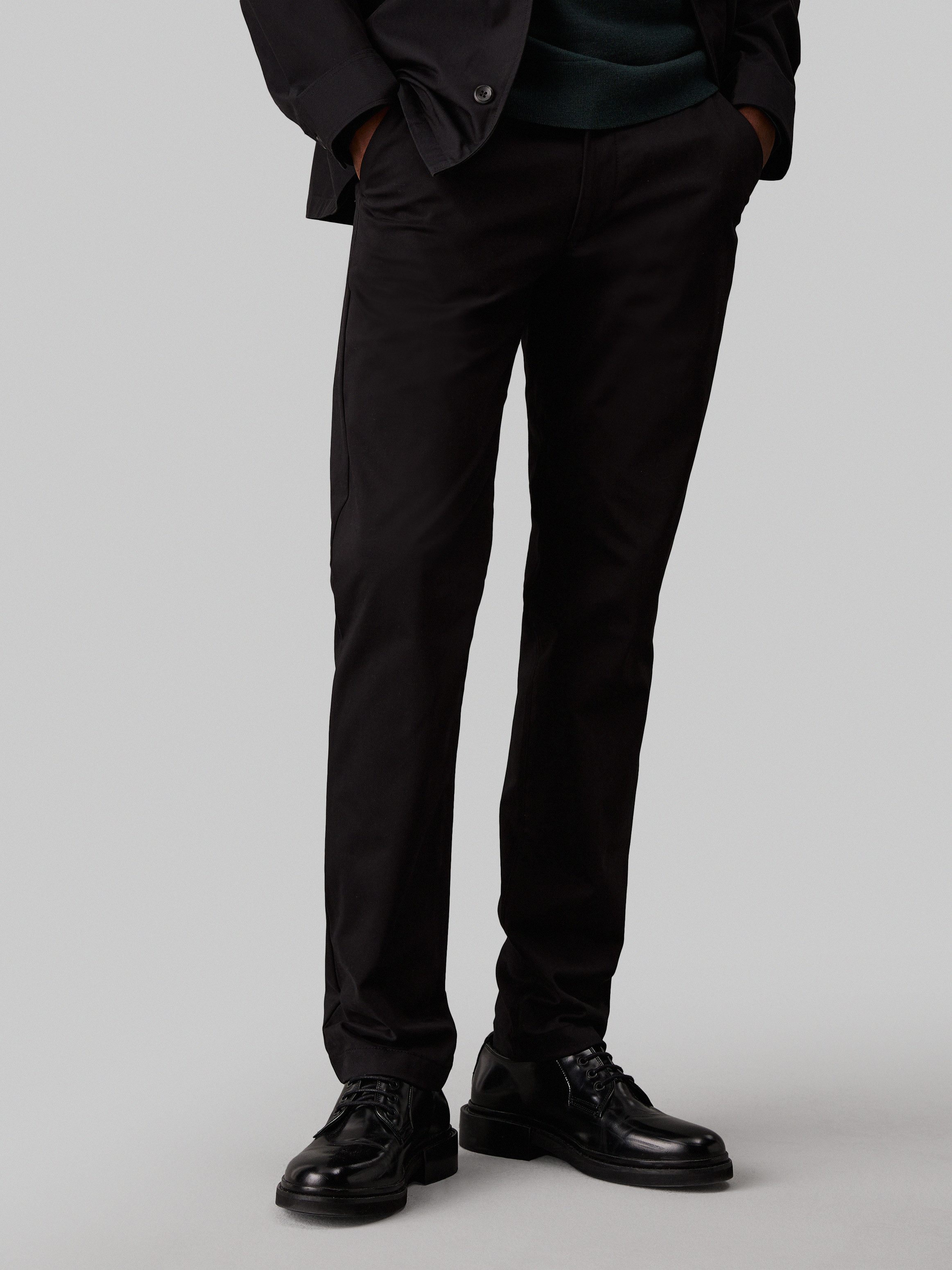 Calvin Klein Chino SATEEN STRETCH SLIM CHINO