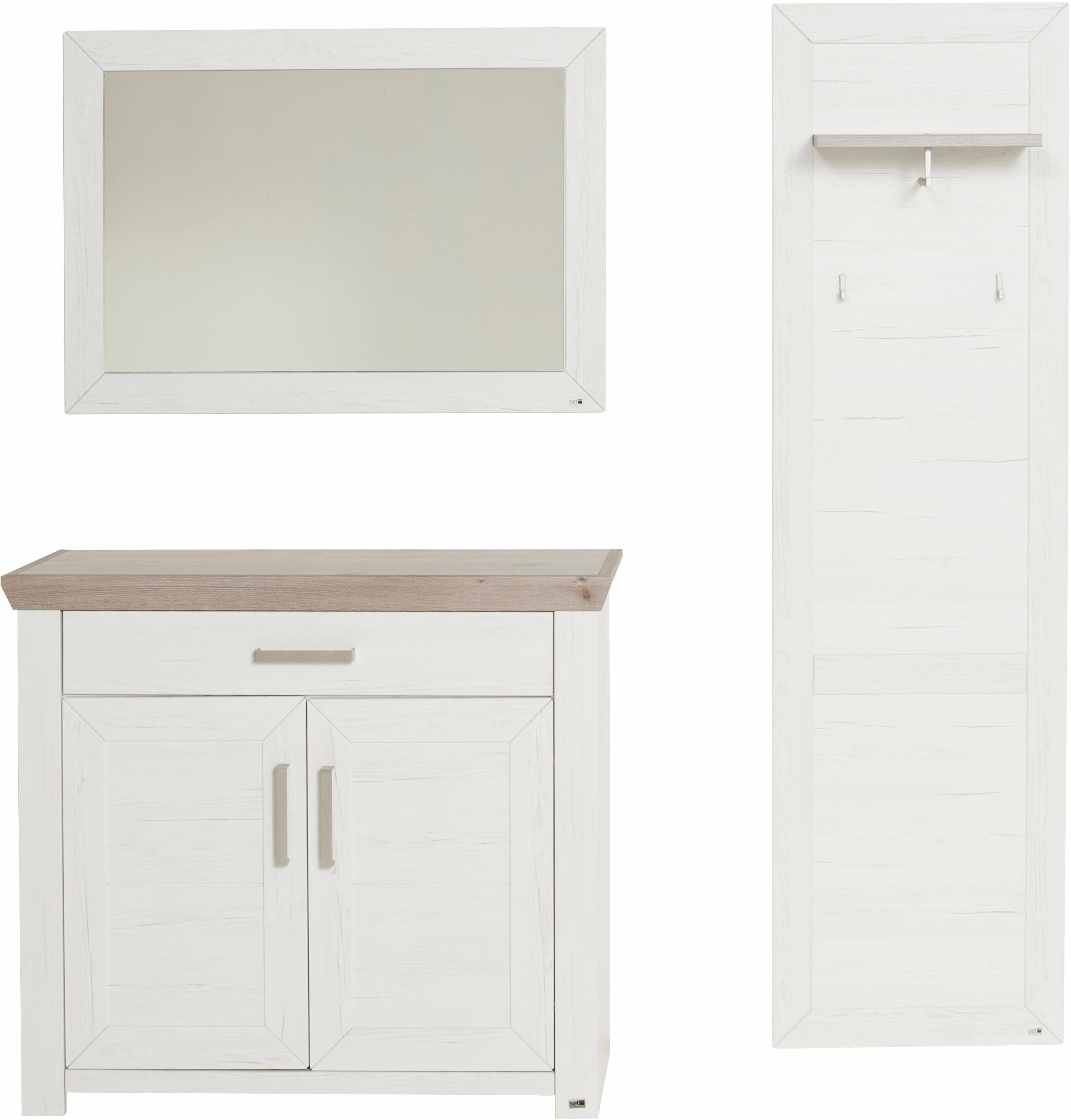 set one by Musterring Halmeubelset York in landelijke stijl (set, 3-delig)