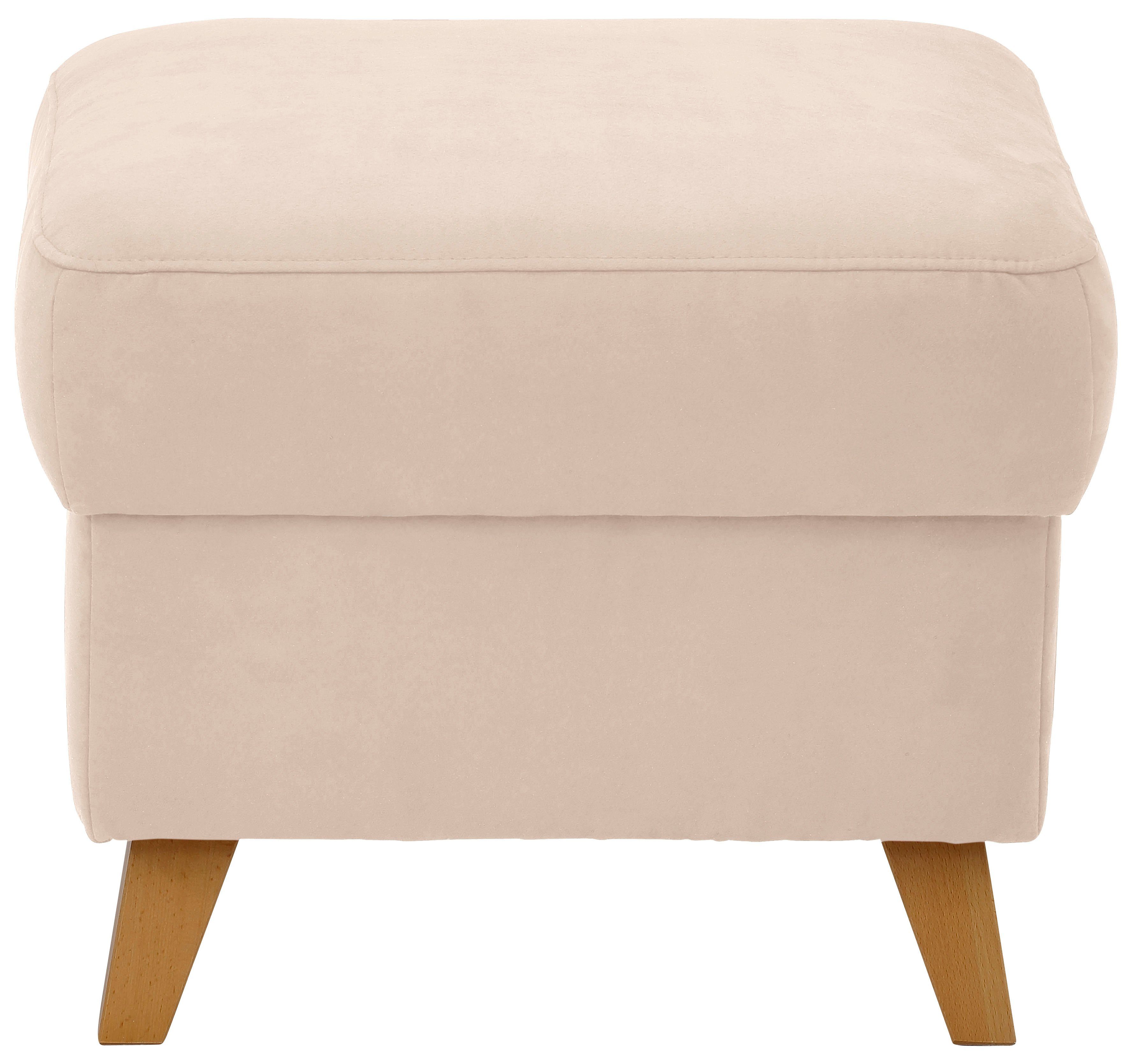 Home affaire Hocker met bergruimte Westerland in vele soorten bekleding en kleuren, ook in luxe-microvezel geïmpregneerd
