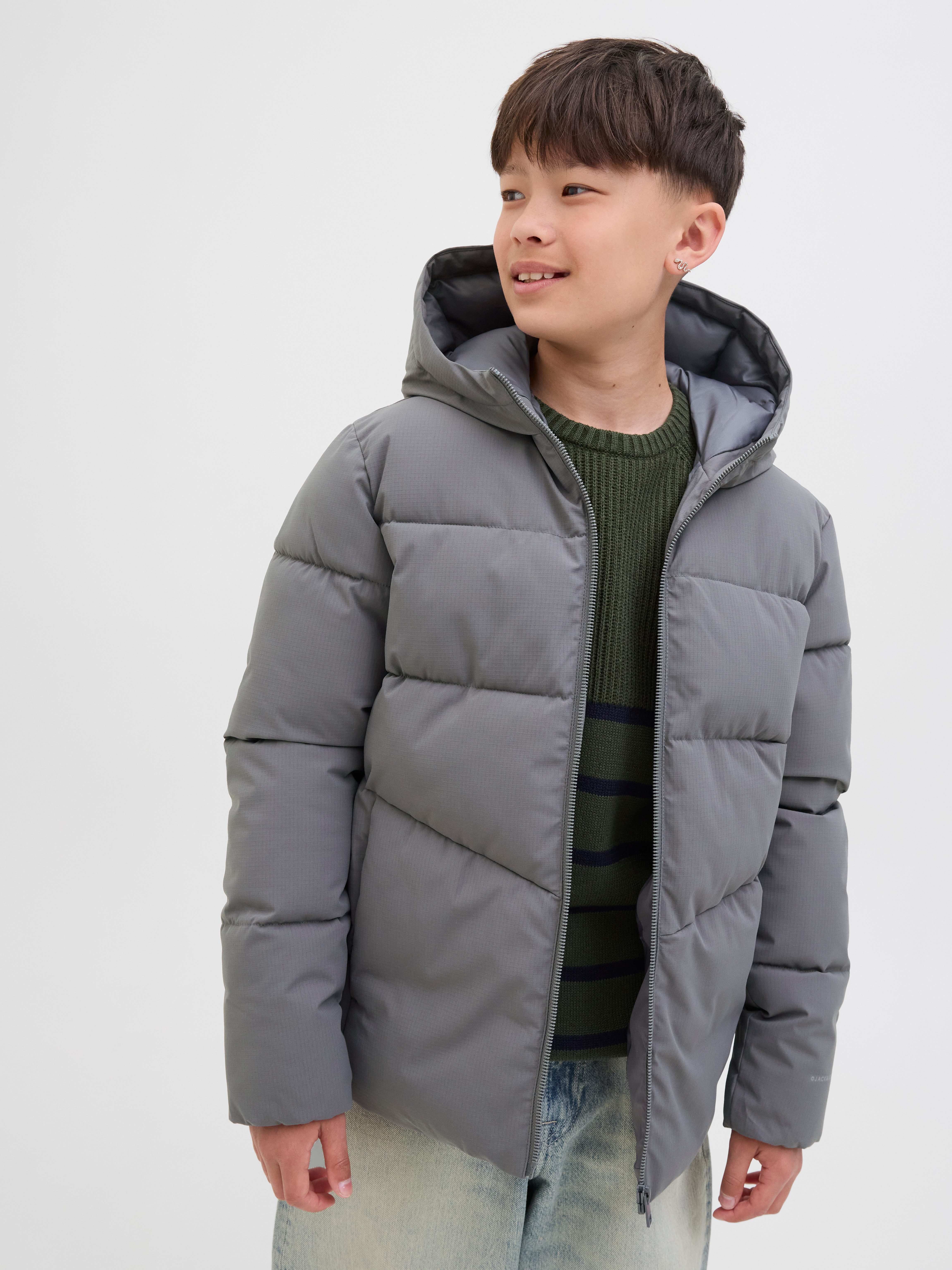 Jack & Jones Junior Gewatteerde jas JJGLOBAL PUFFER JACKET JNR