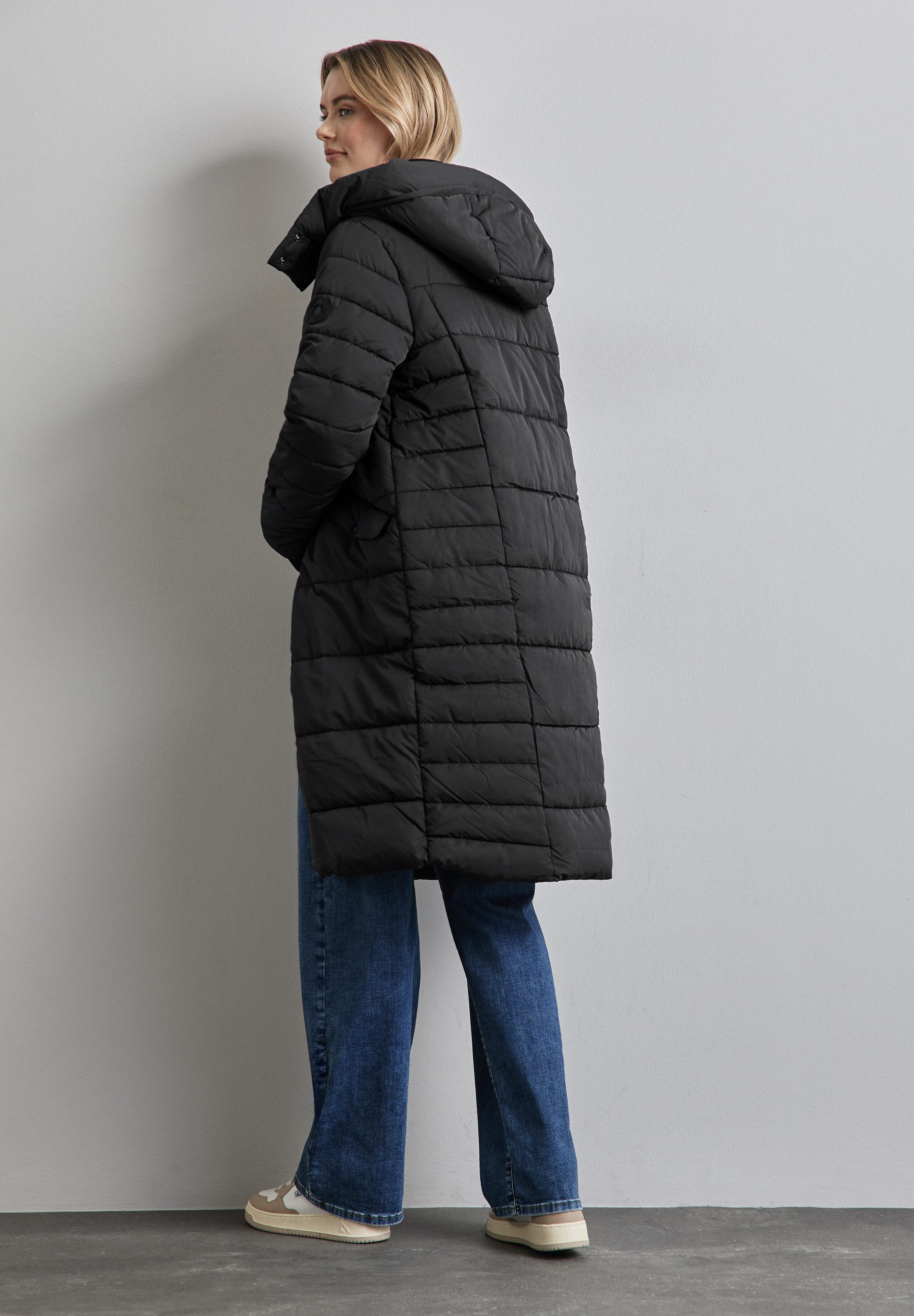 STREET ONE Winterjack met afneembare capuchon