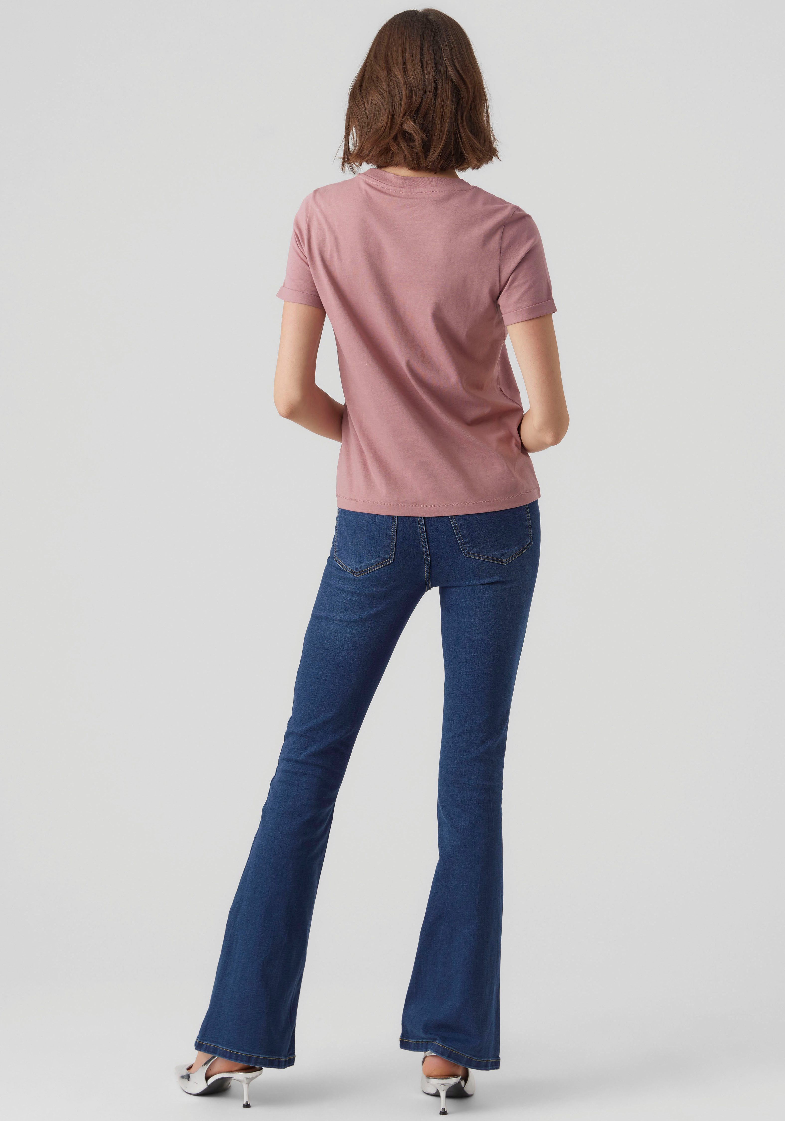 Vero Moda Shirt met korte mouwen VMPAULA S/S T-SHIRT NOOS