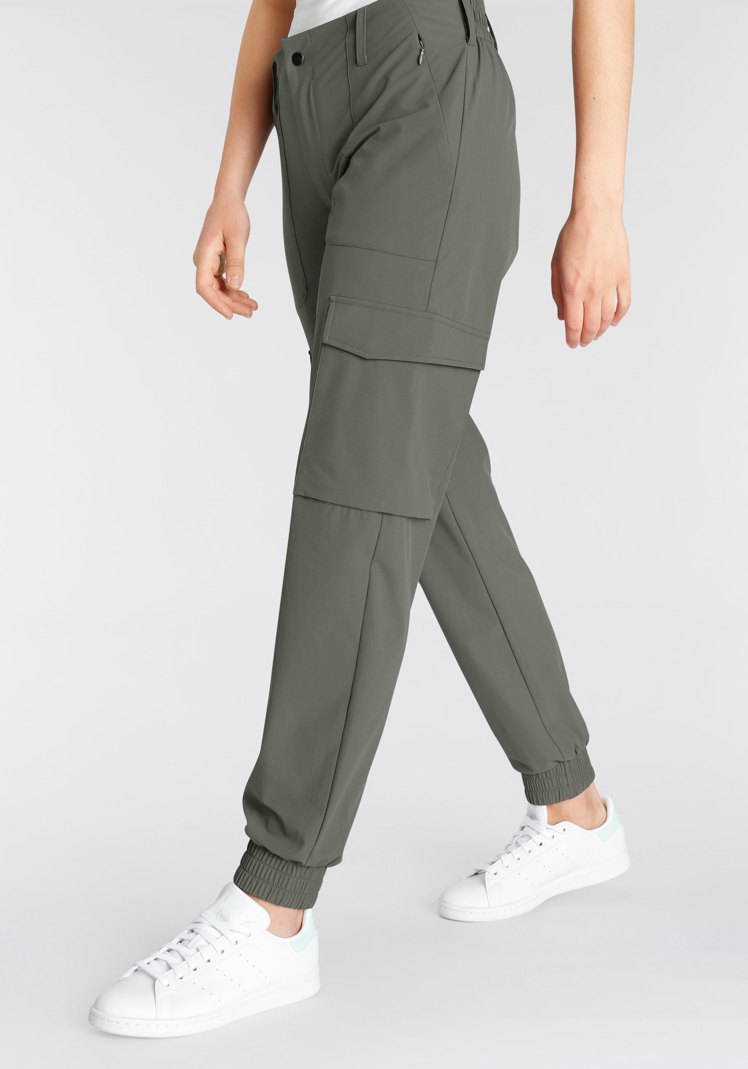 vivance active Trekkingbroek sportieve cargo jogger met praktische zakken