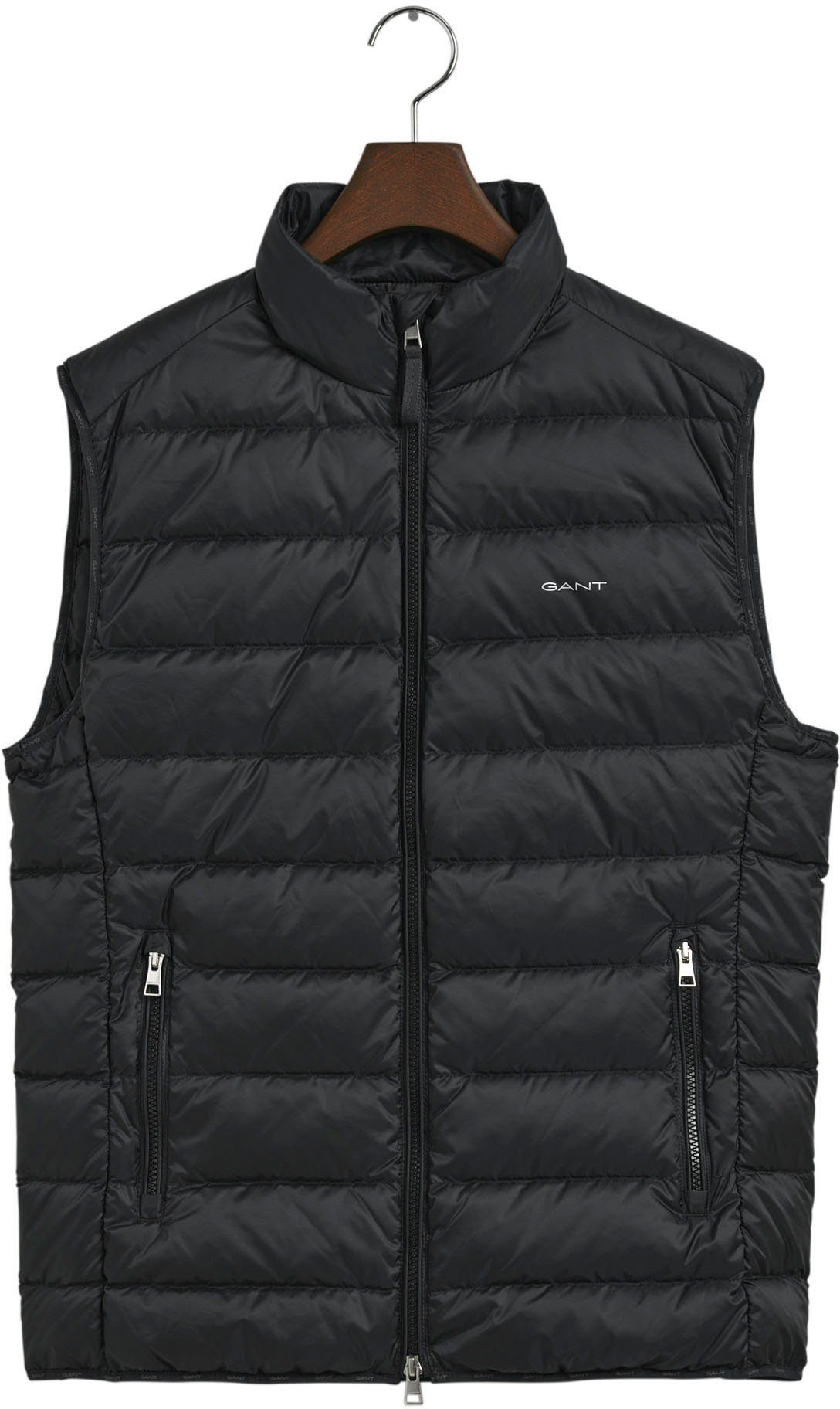 Gant Bodywarmer Light Gilet in streep gestikte look