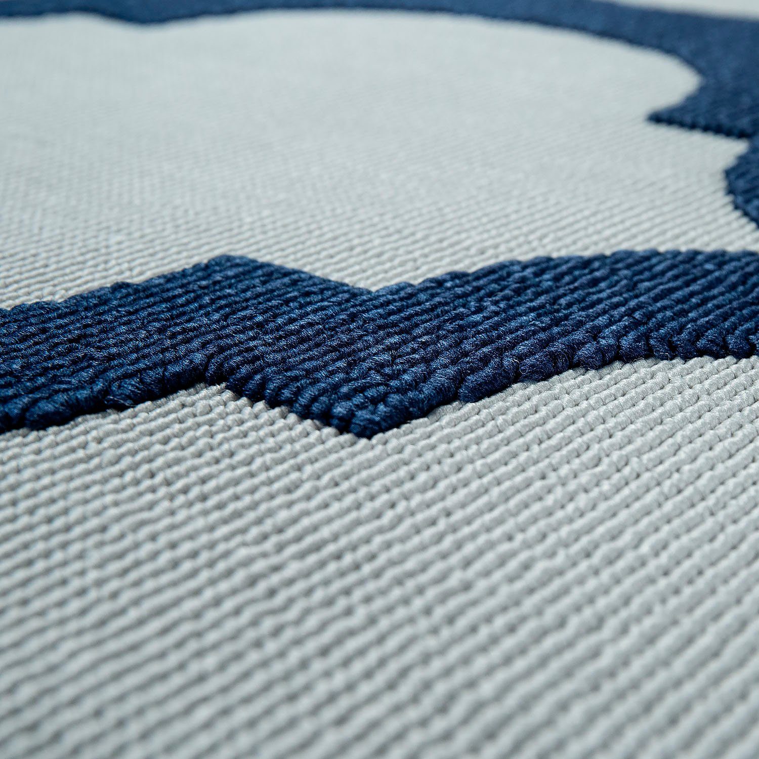 Paco Home Vloerkleed Namur 327 Korte pool, ornamenten met 3D-effect, geschikt voor binnen en buiten