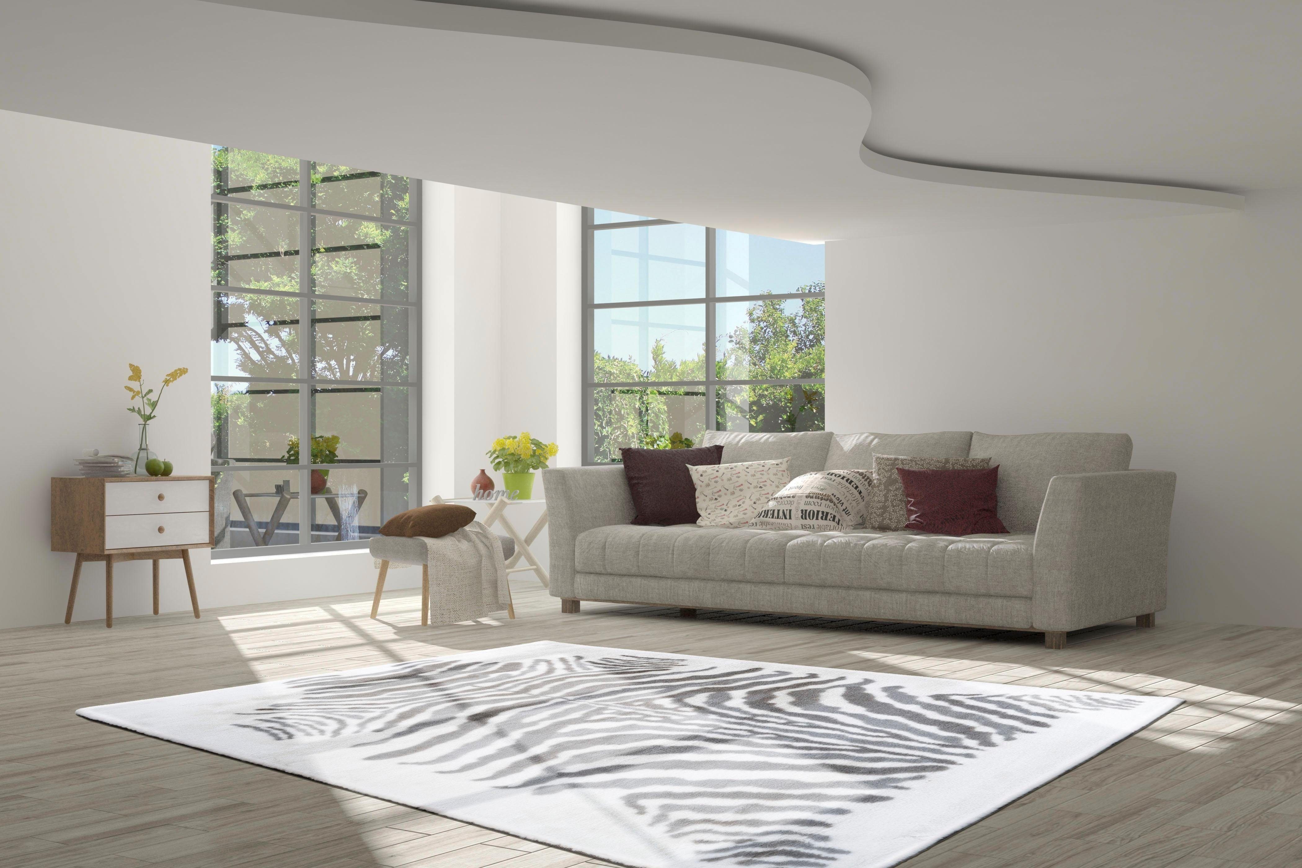 calo-deluxe Hoogpolig vloerkleed Vogezen 400 zachte touch, woonkamer