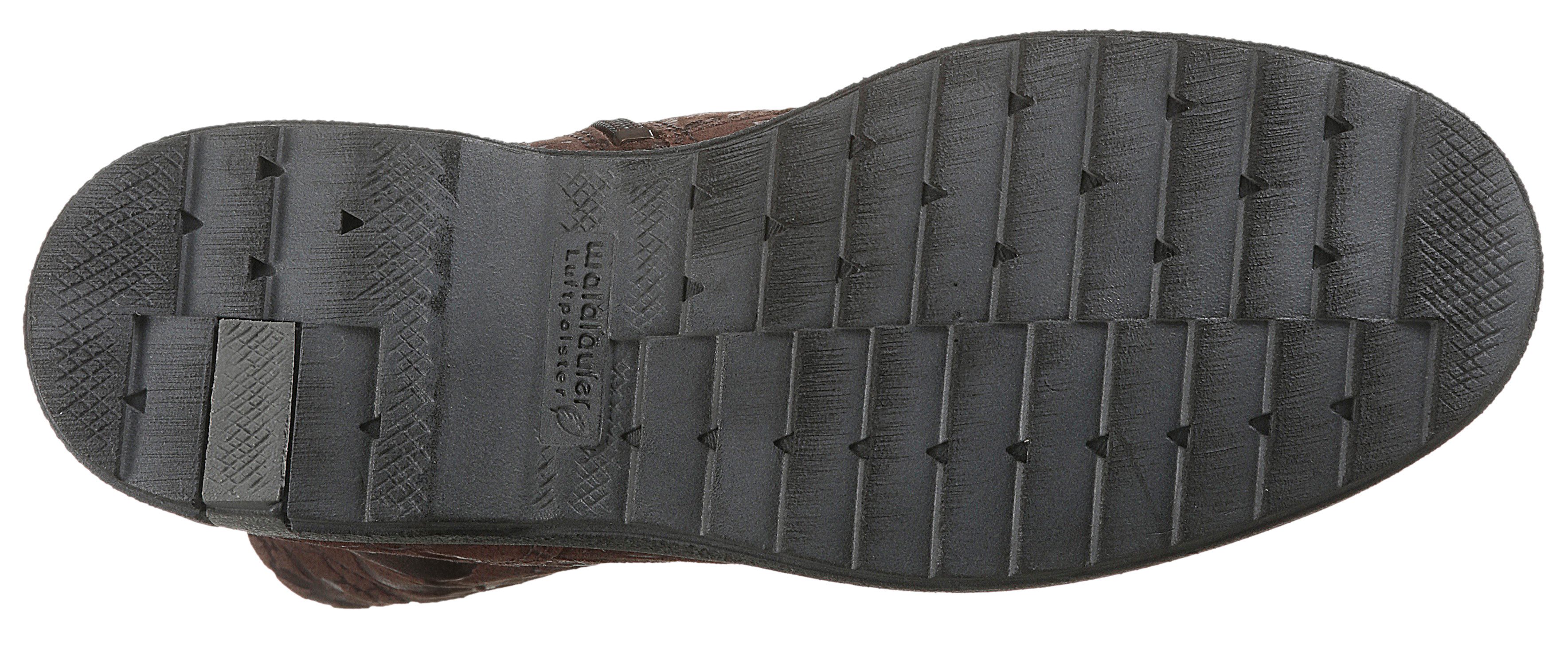 Waldläufer Veterlaarsjes KITOMI Veterboots, winterlaarzen, comfortabele schoen in extra brede schoenwijdte K