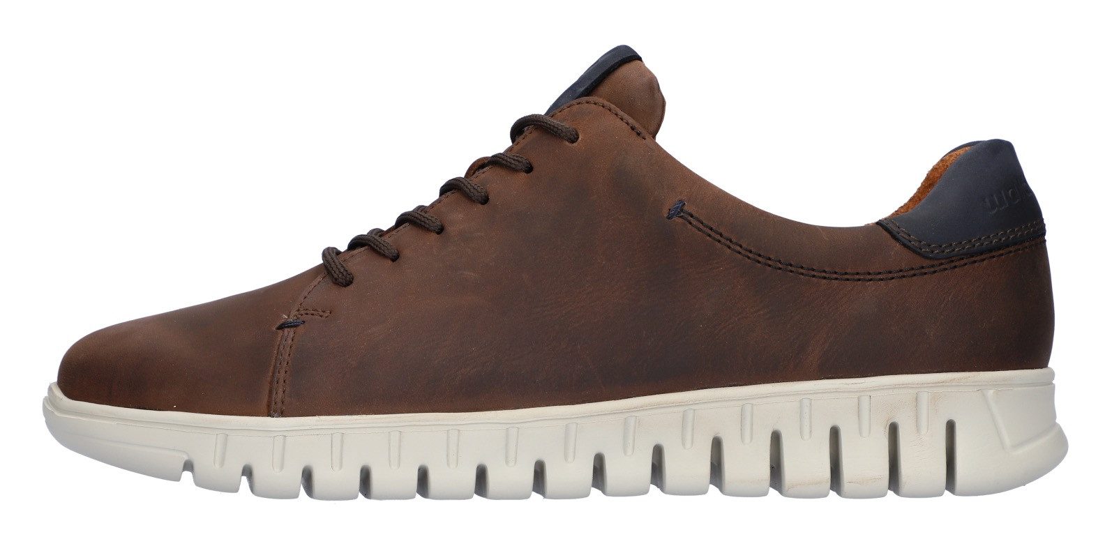 Waldläufer Sneakers H-Baldo veterschoen, vrijetijdsschoen met proactieve leren binnenzool, h-breedte