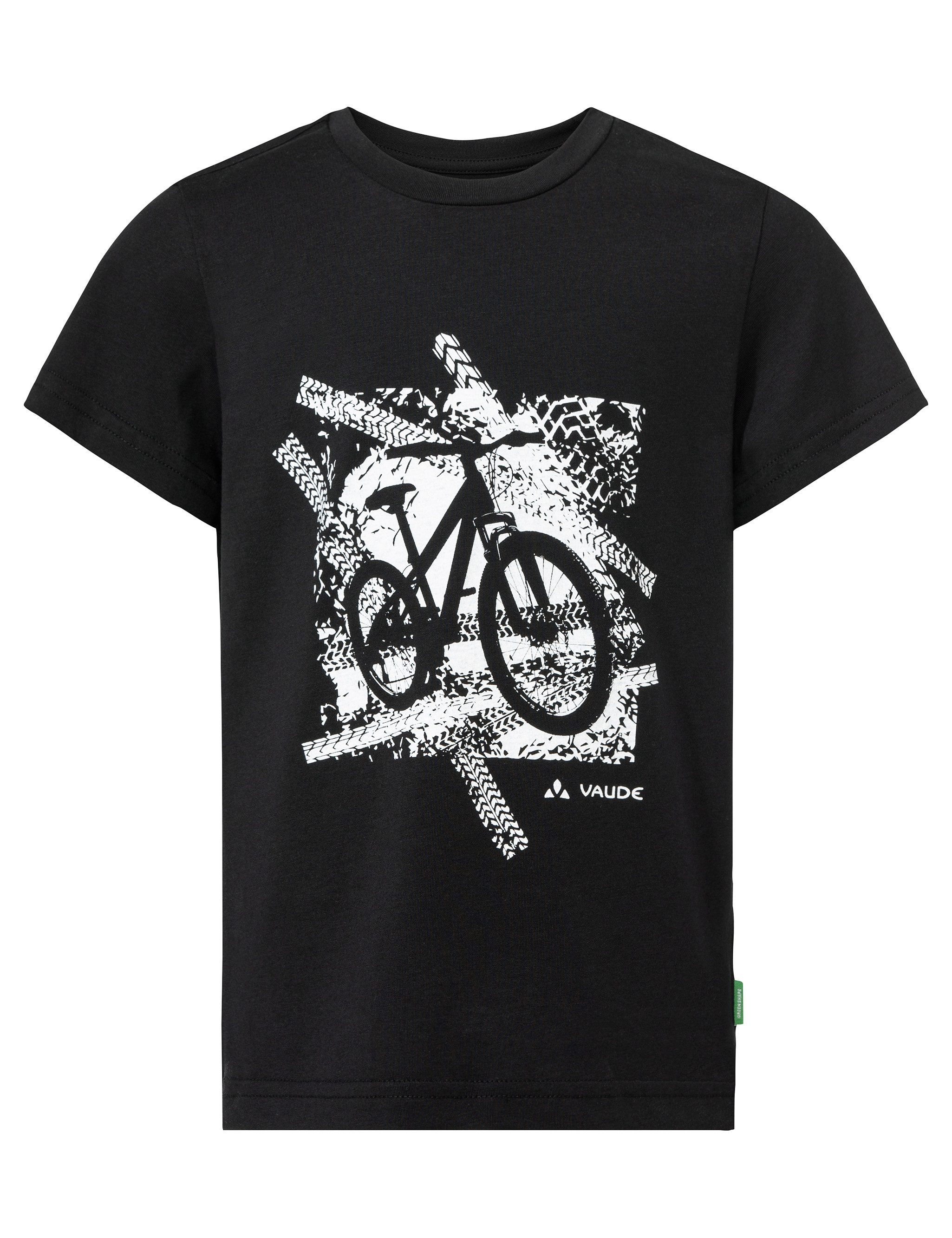 VAUDE Shirt met print Kids Lezza T-Shirt jongens shirts maat 110/116 zwart