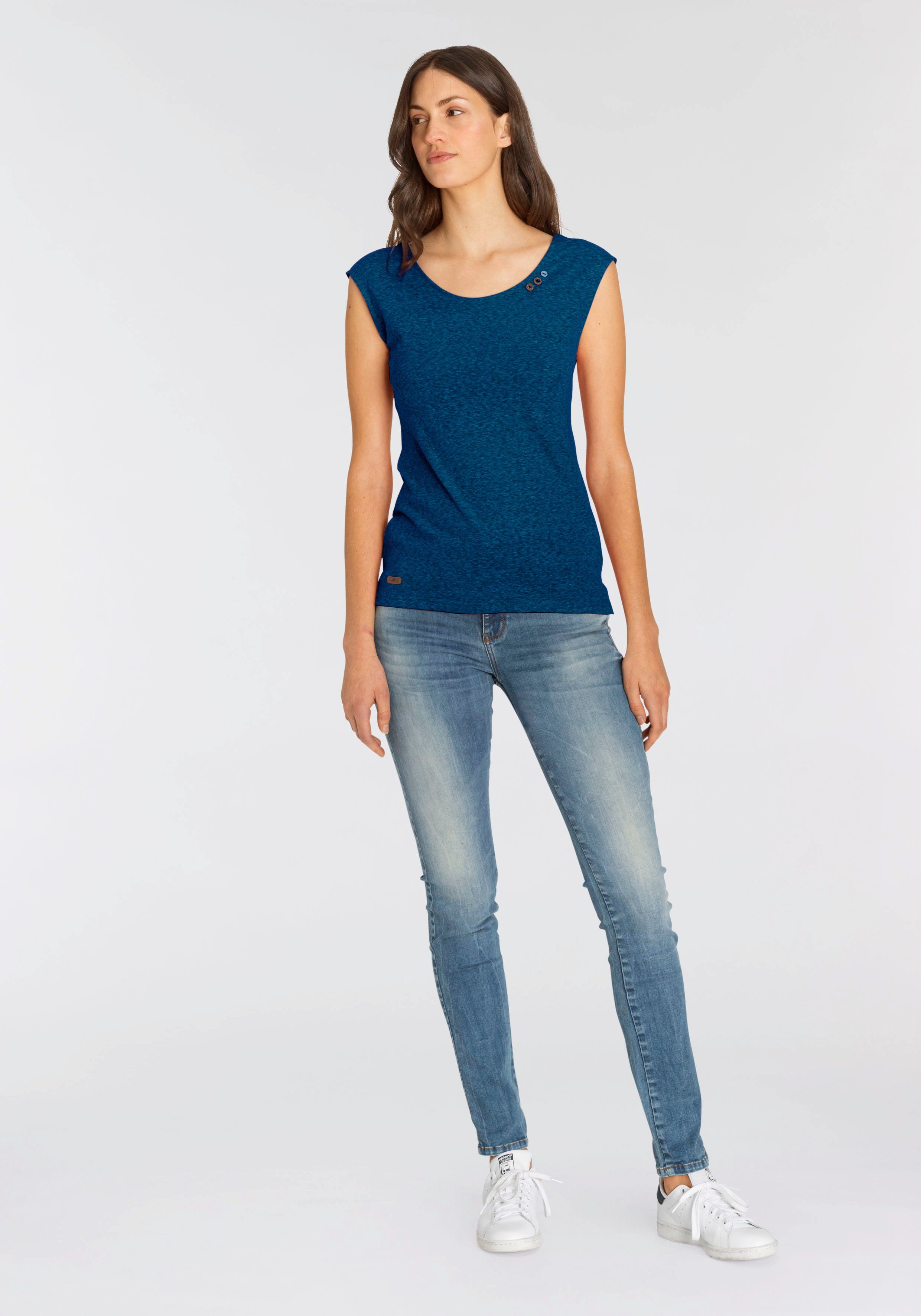 Ragwear T-shirt SOFIA O met bijzondere ruglijn
