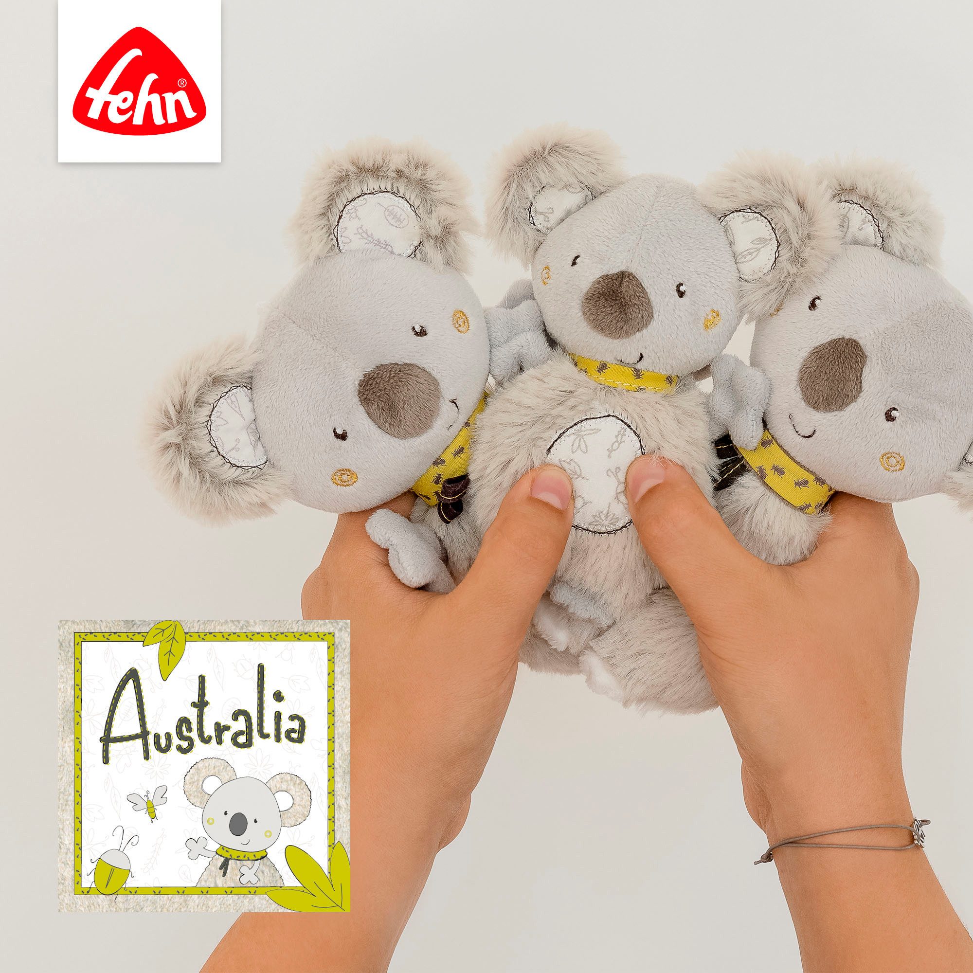 Fehn Warmtekussen Australia Koala met afneembare warmte-/koude zak