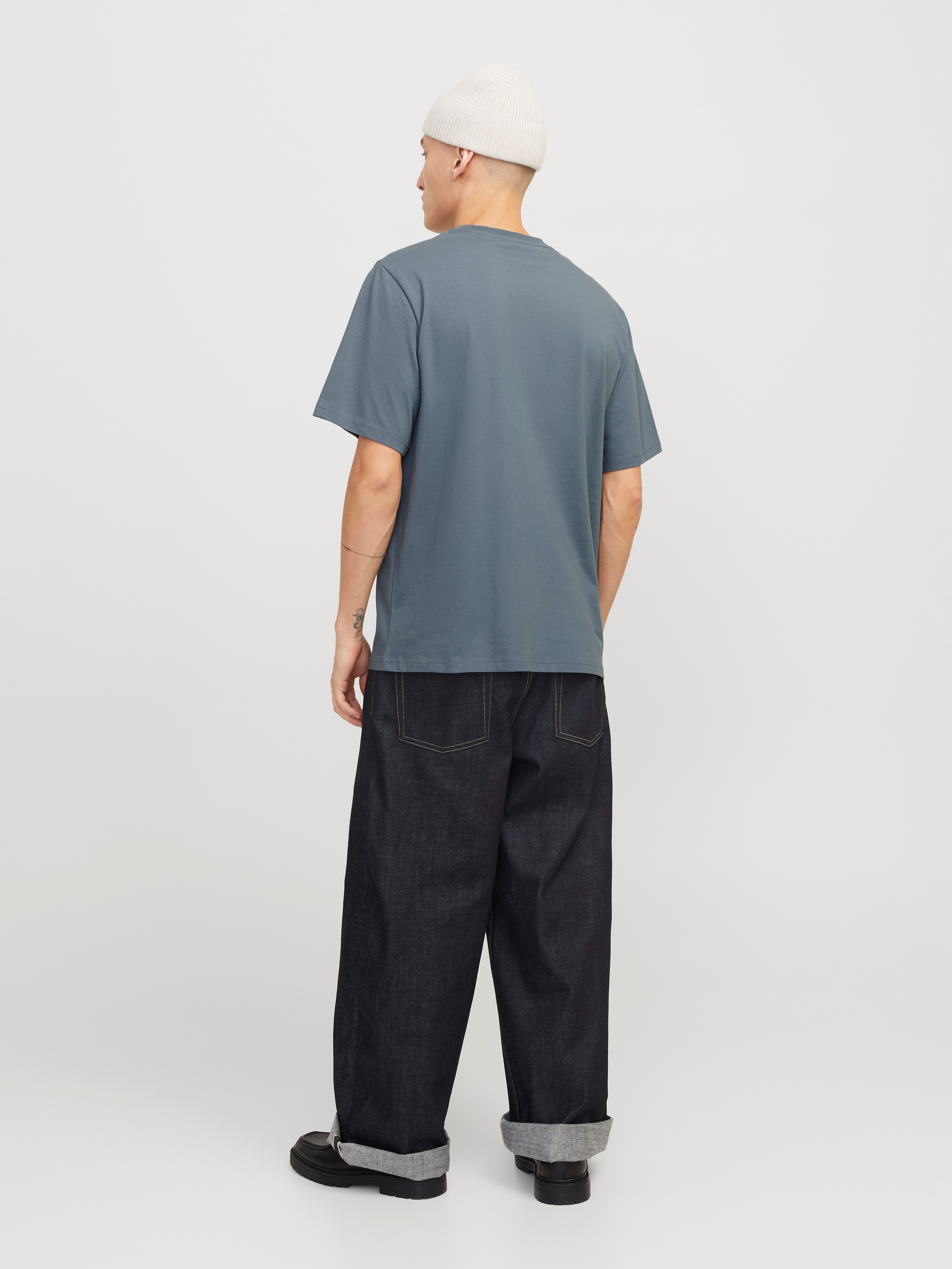 Jack & Jones Shirt met ronde hals JORVESTERBRO TEE SS CREW NECK NOOS