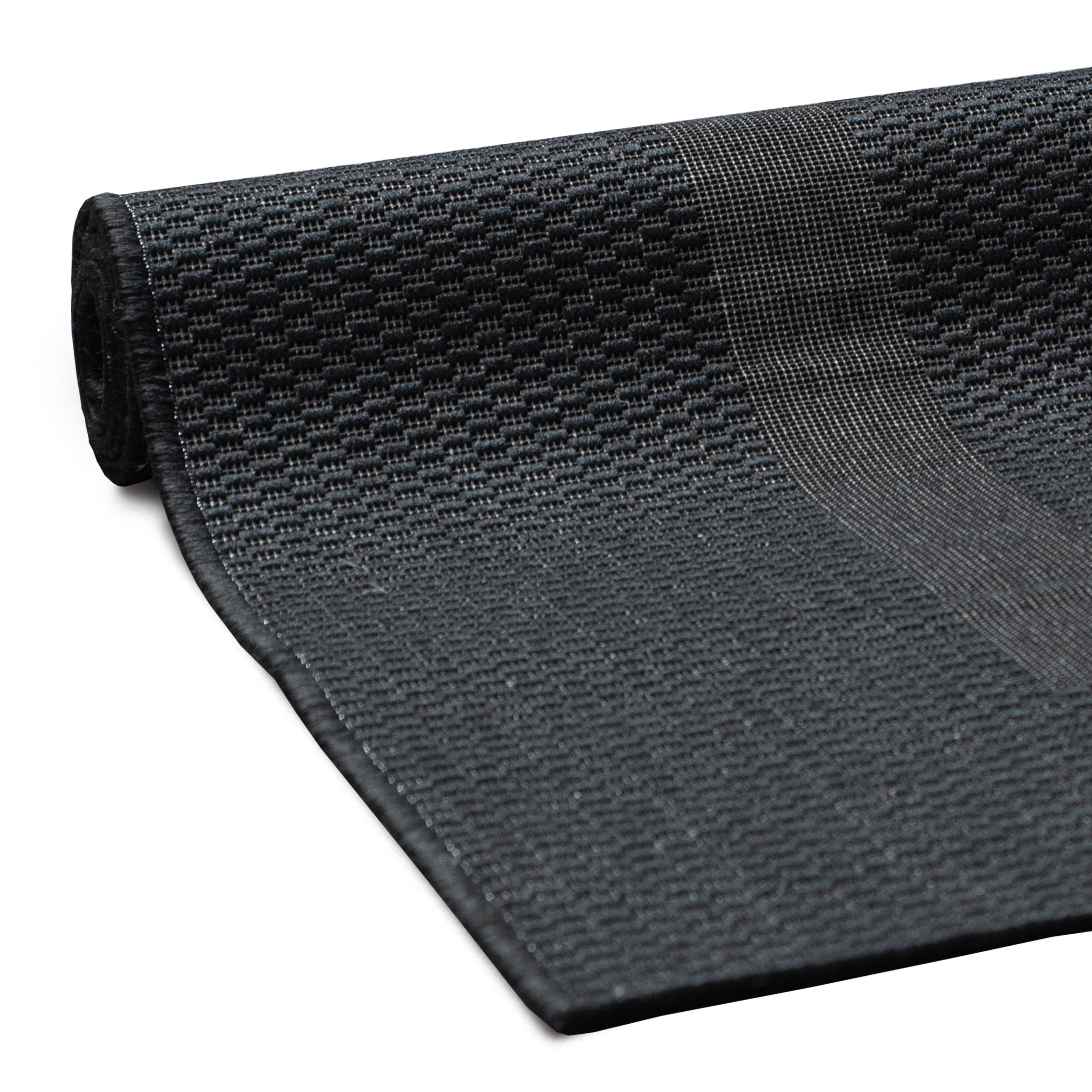 my home Vloerkleed Venetië rand is ook als loper verkrijgbaar Geschikt voor binnen en buiten, sisal-look, weerbestendig & uv-bestendig