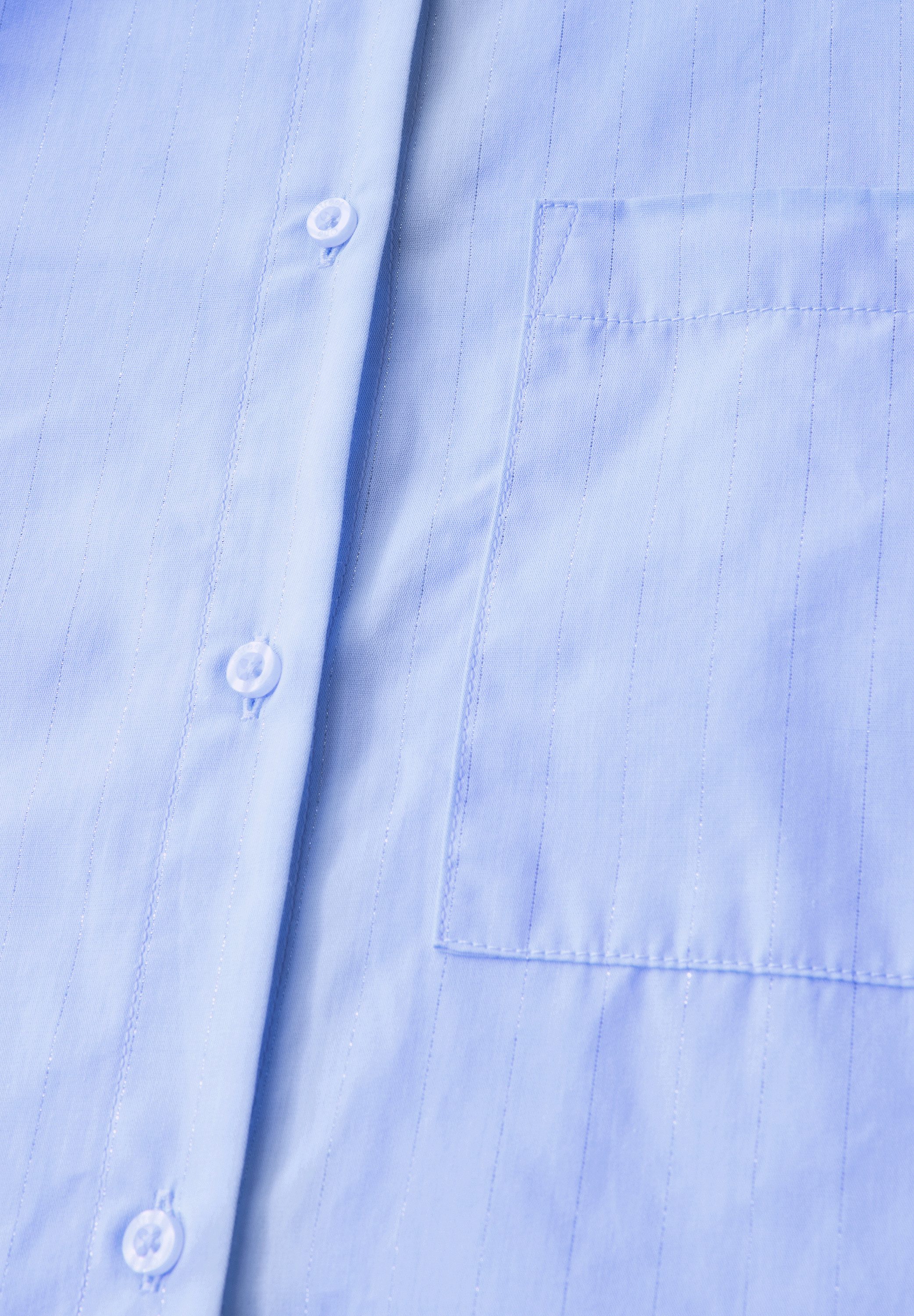 STREET ONE Overhemdblouse met borstzak