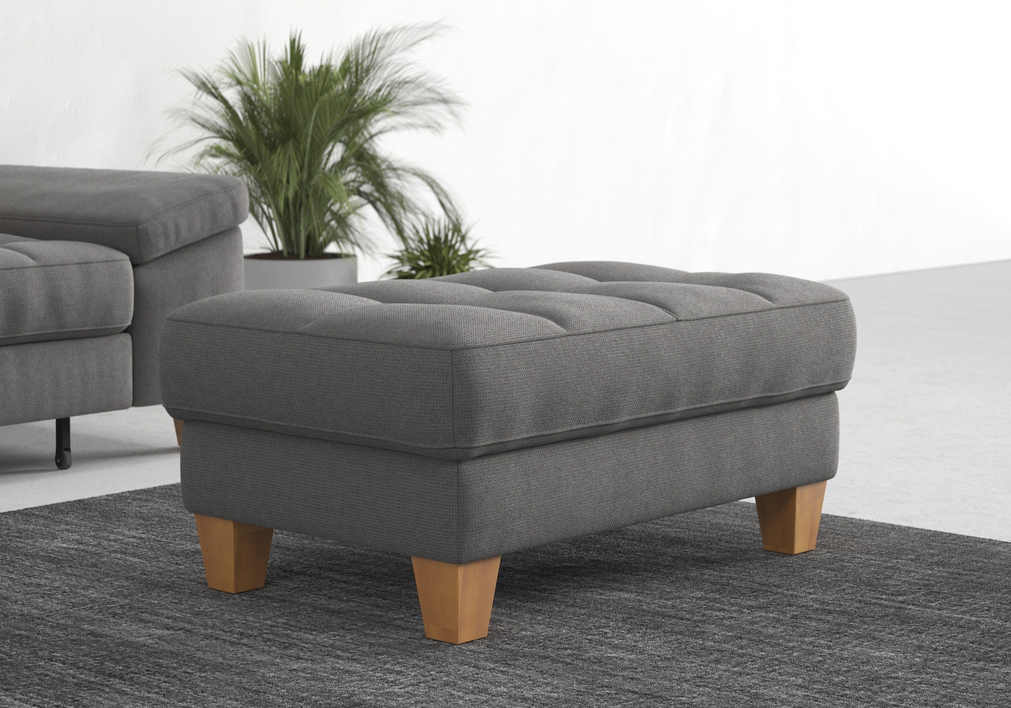 sit&more Hocker met bergruimte Westham naar keuze met/zonder binnenvering