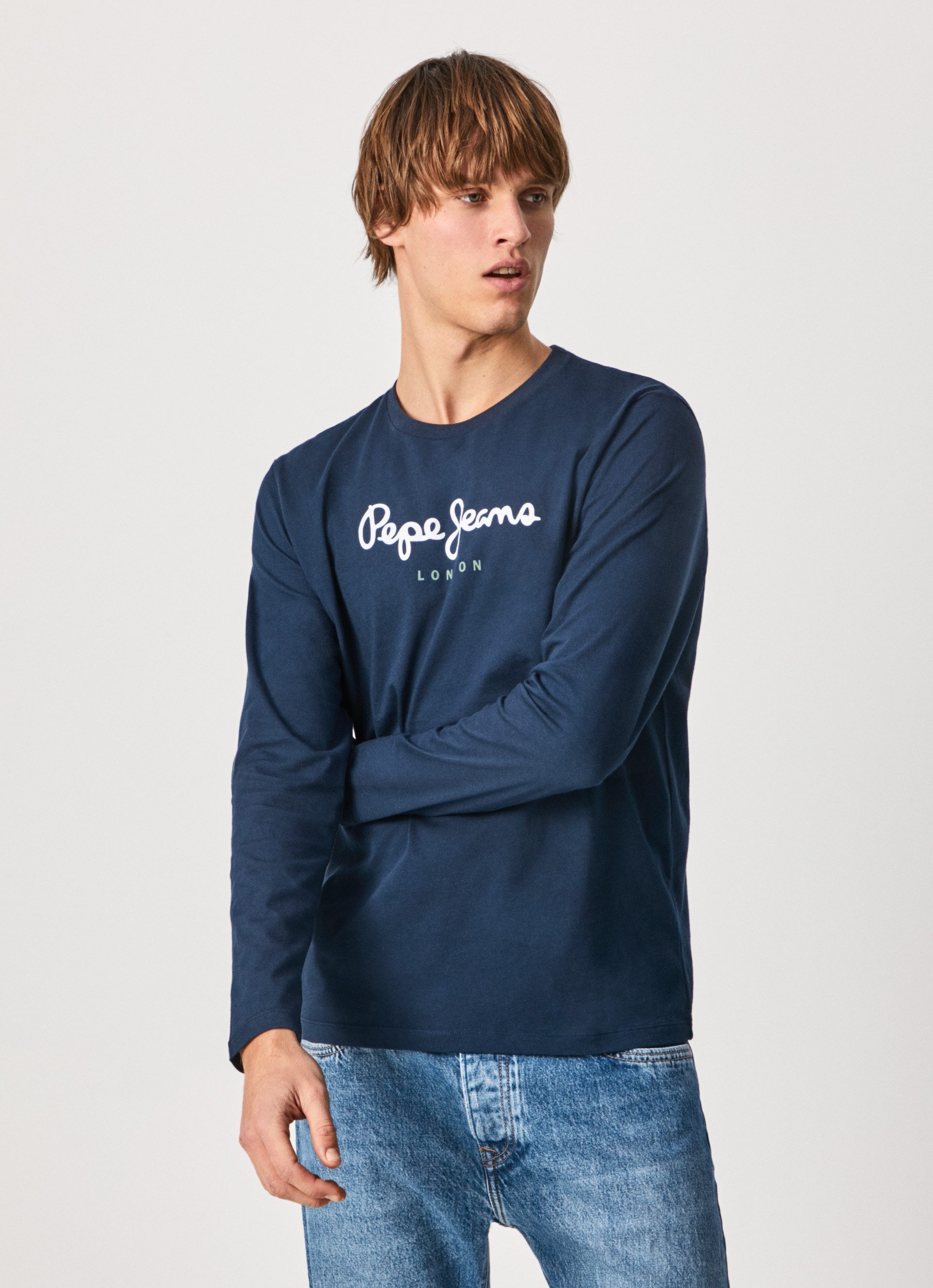 Pepe Jeans Shirt met lange mouwen EGGO LONG