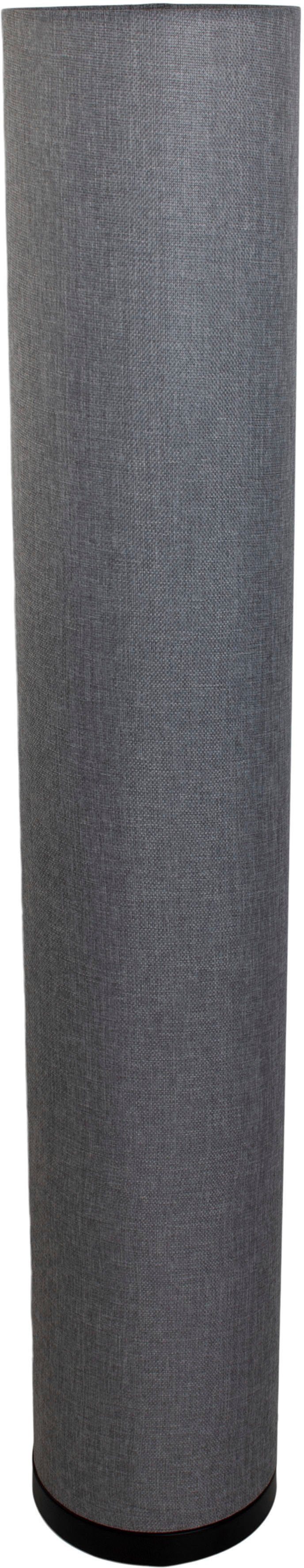 näve Staande lamp BEATE Metaal/textiel, excl. 3x E27 max. 40W, hoogte: 110 cm, kleur: grijs (1 stuk)