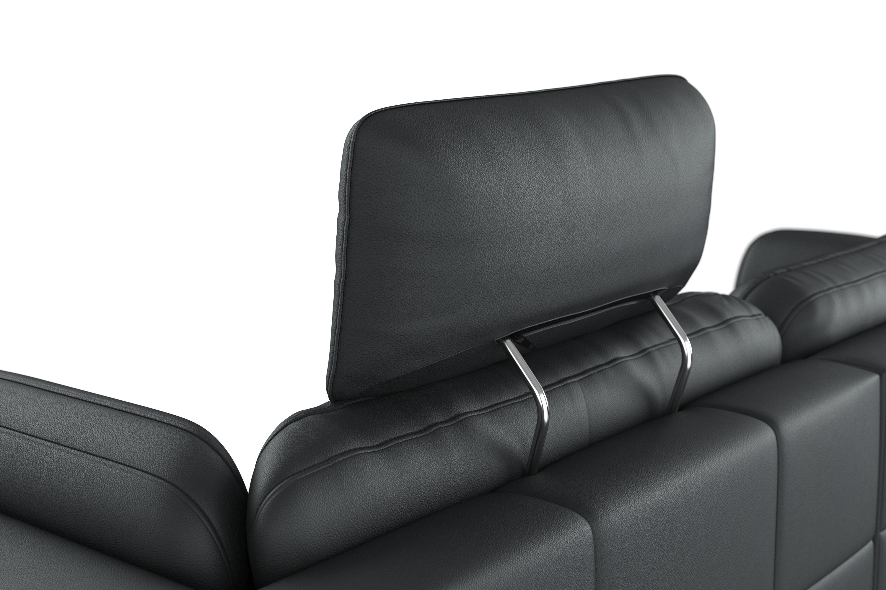 sit&more Hoekbank Bendigo L-vorm inclusief zitdiepteverstelling, bodemvrijheid 15 cm, in 2 pootkleuren