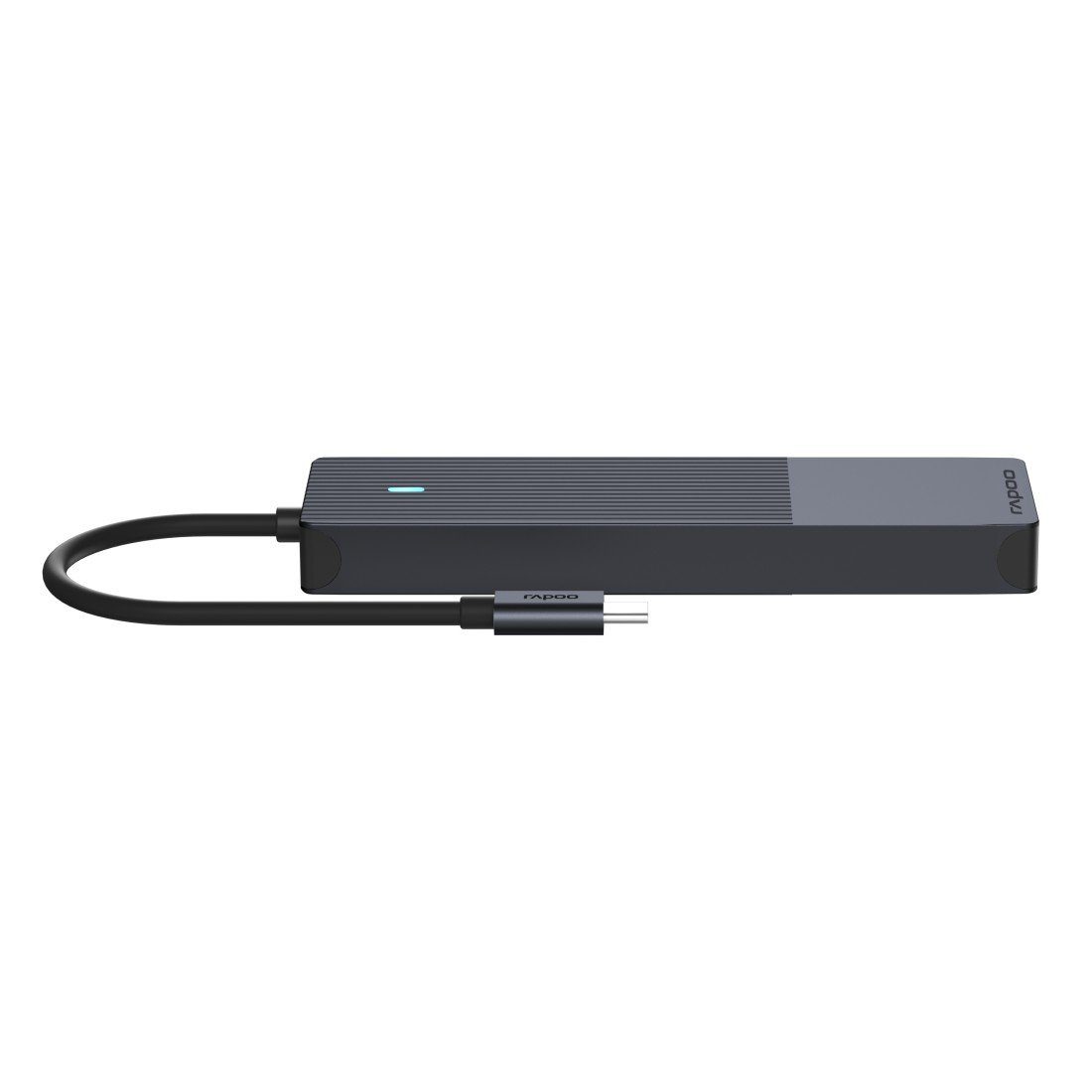 Rapoo USB-adapter UCM-2002 USB-C multiport adapter, 6in1, grijs
