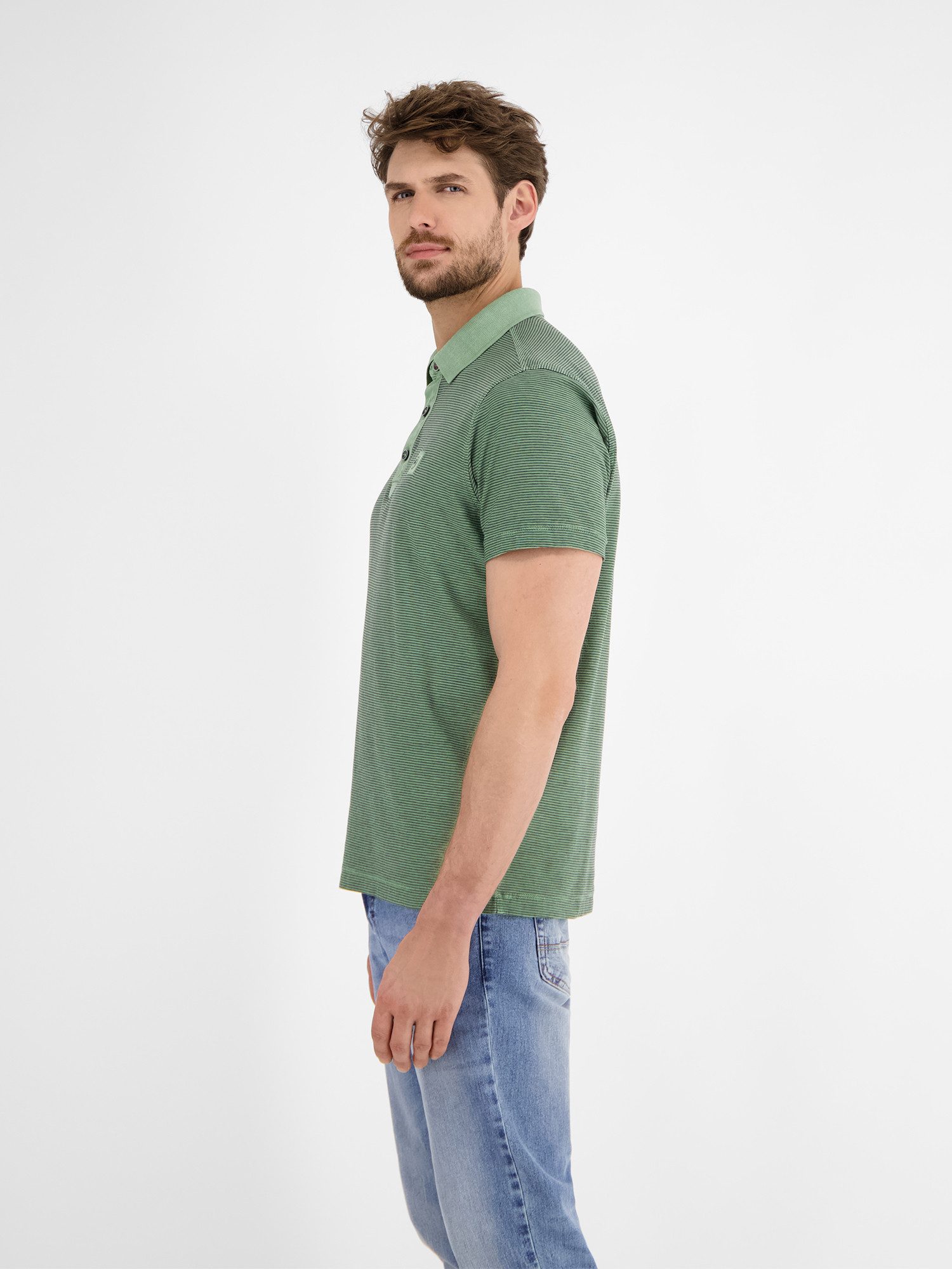 Lerros Poloshirt LERROS heren poloshirt, gestreept
