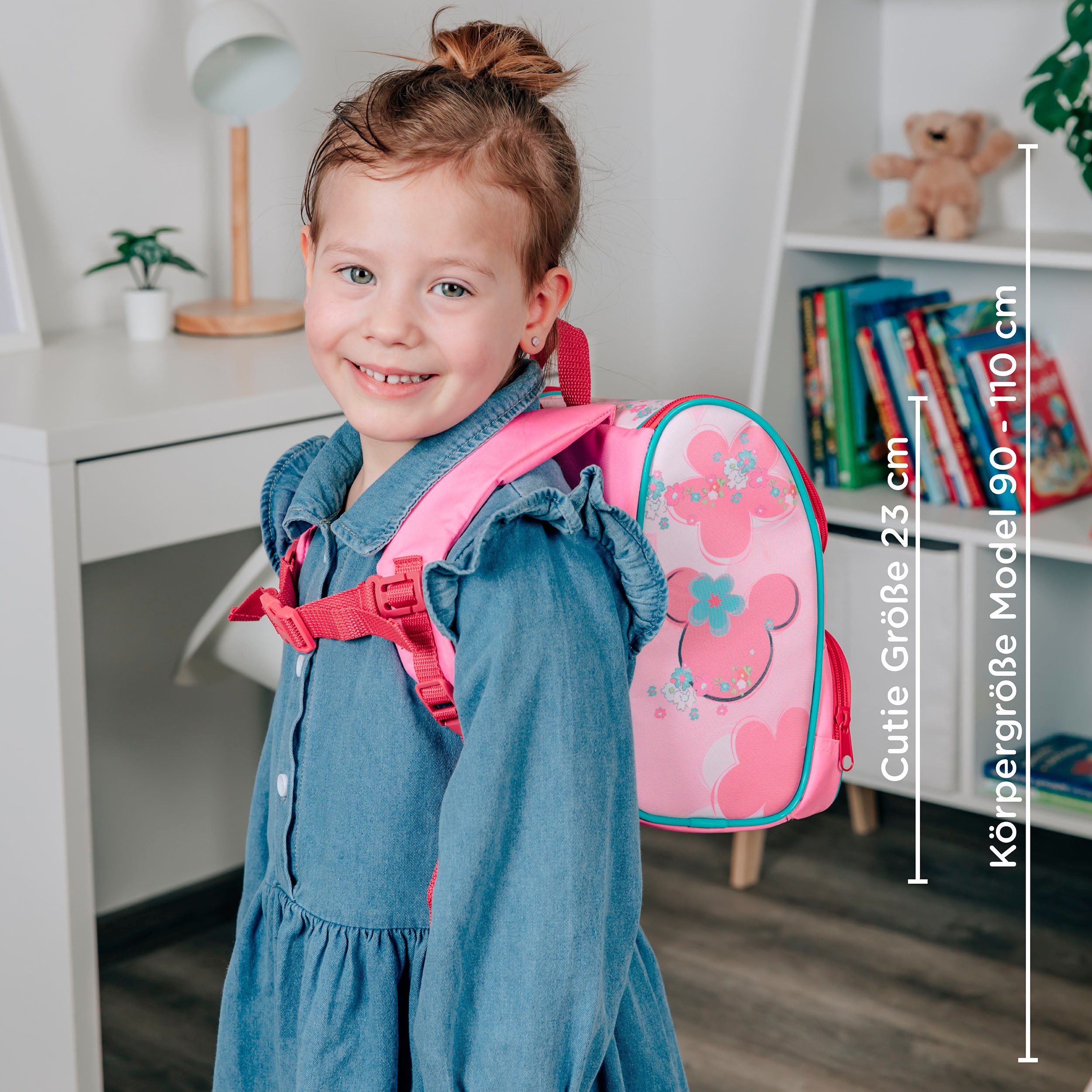 Scooli Schooltas voor kleuters Cutie, Minnie Mouse