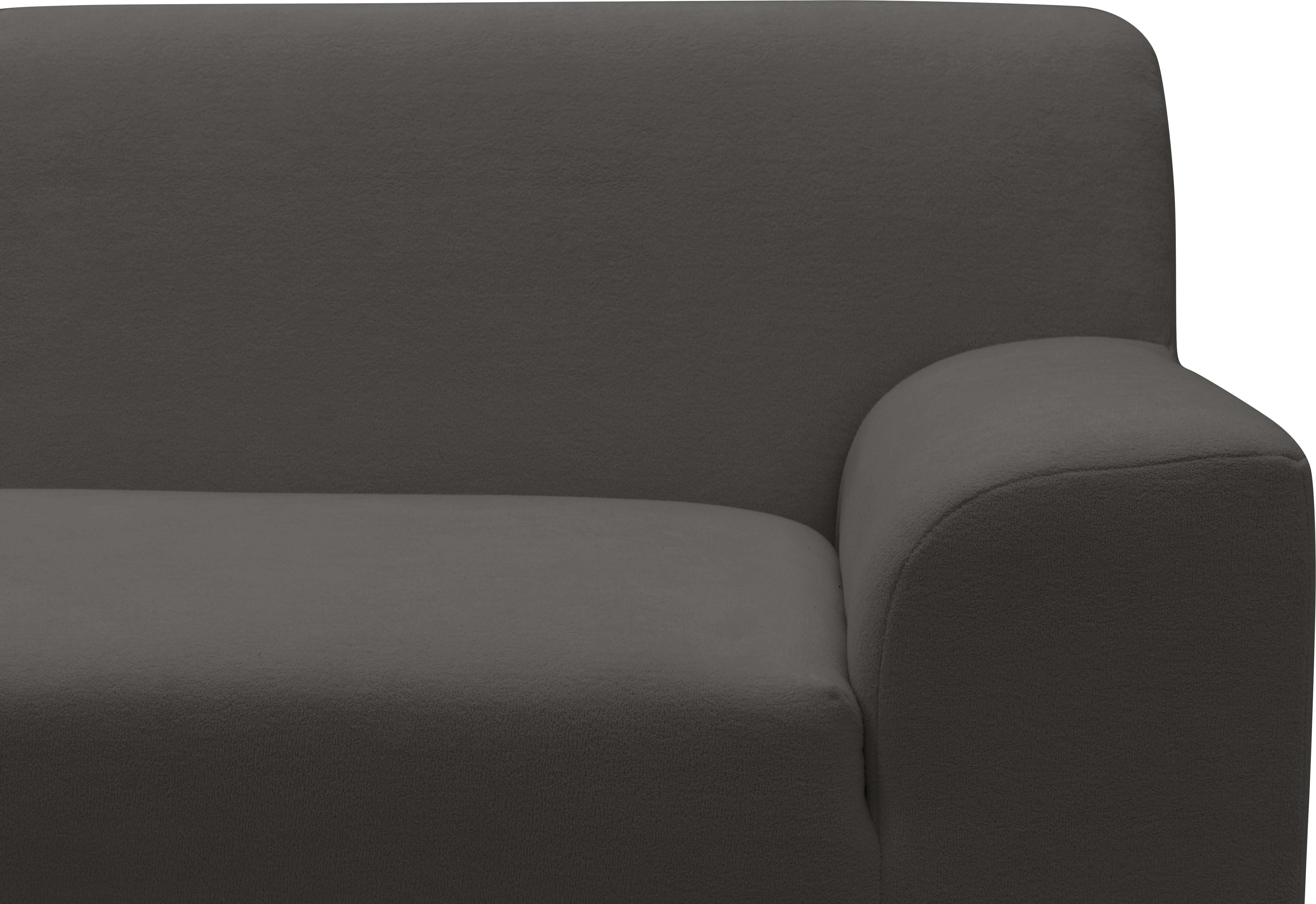 INOSIGN Hoekbank Turah 2, L-vorm, in Cord en waterafstotende microvezel, Vering B/D/H: 241/146/79 cm, incl. sierkussen, optioneel met bedfunctie