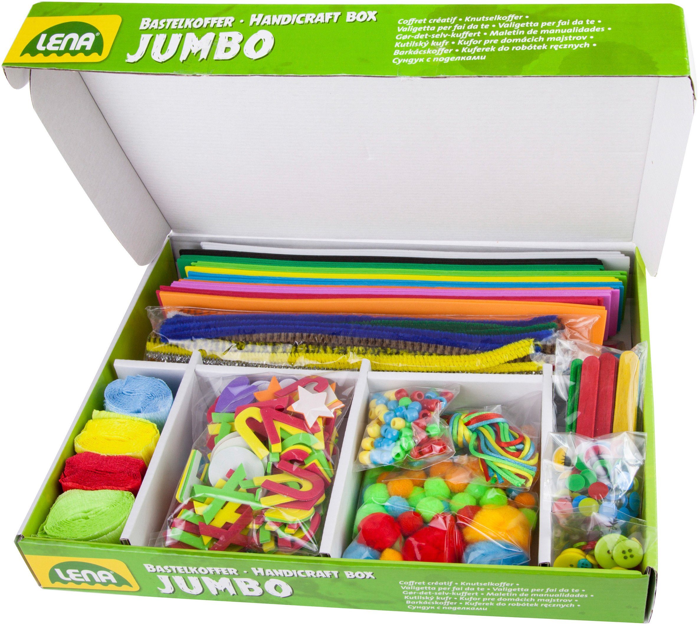 Lena® Knutselset Knutselkoffer Jumbo