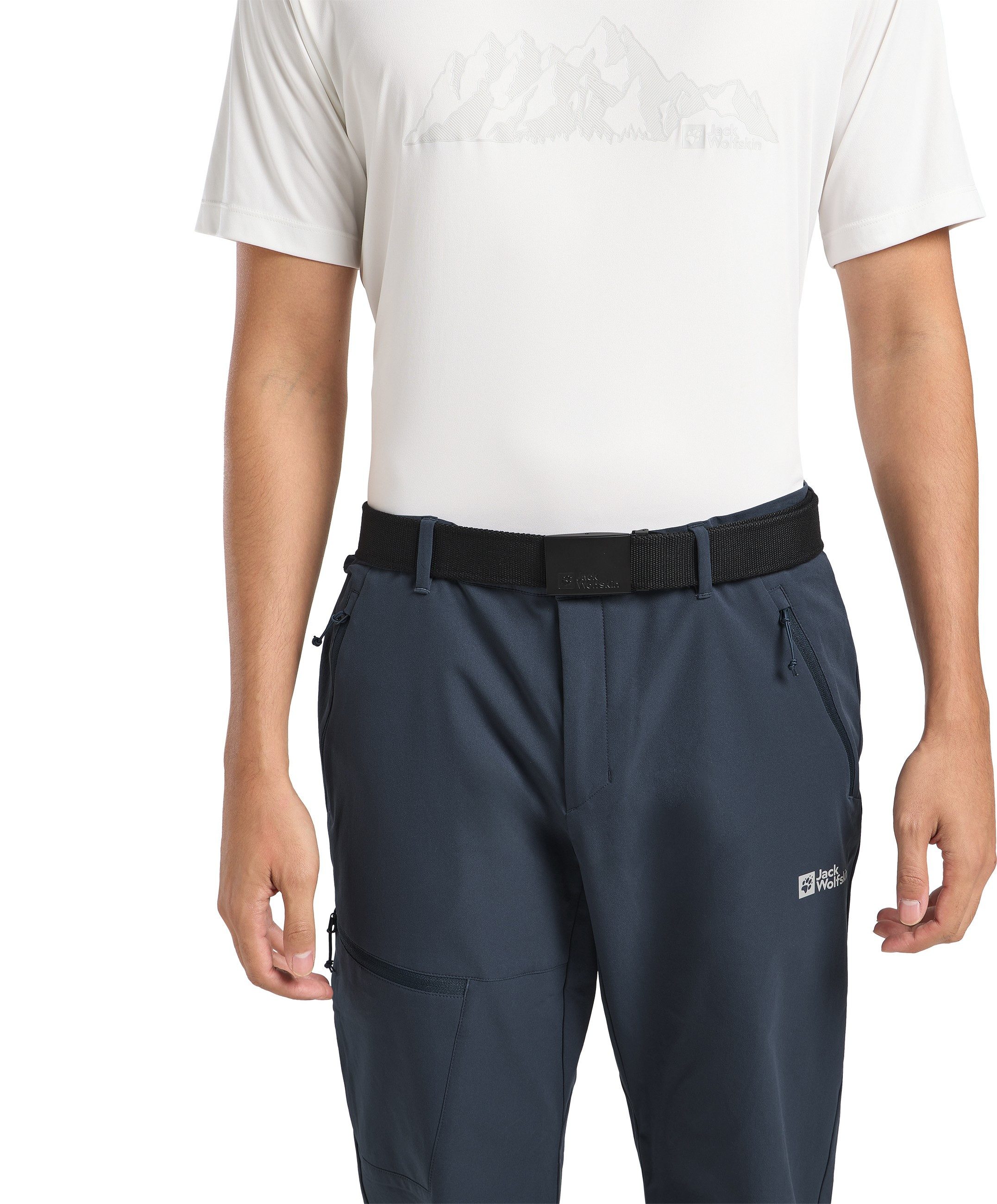 Jack Wolfskin Synthetische riem HIDDEN BELT