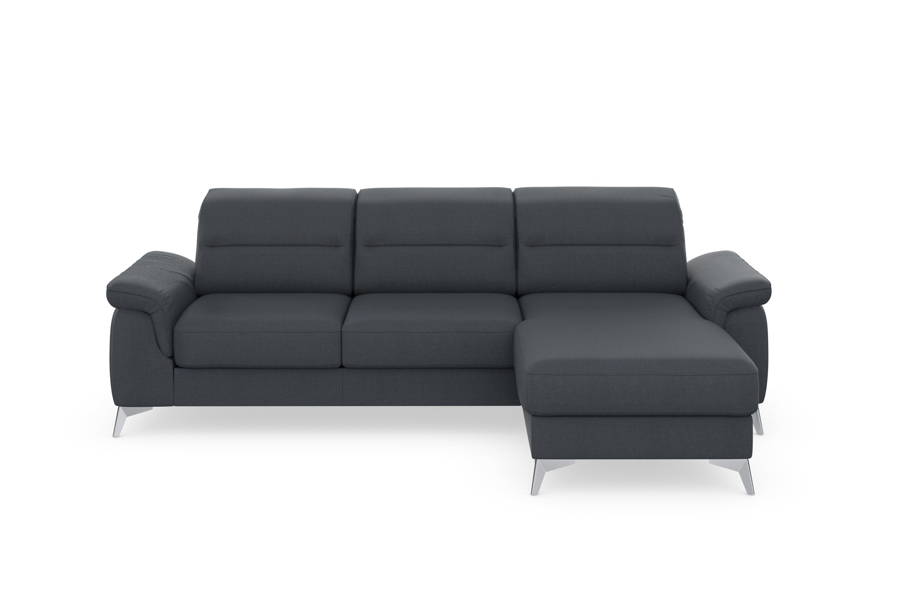 sit&more Hoekbank Sinatra L-vorm met récamier, optioneel met verstelbare hoofdsteun en armleuning