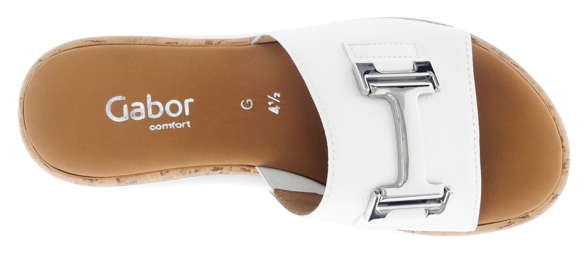 Gabor Slippers Rhodos , zomerschoen, instapschoen, comfortabele schoen in breedte g (=breed)
