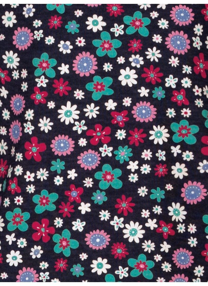 Trigema Legging TRIGEMA kleurrijke bloemen leggings (1-delig)