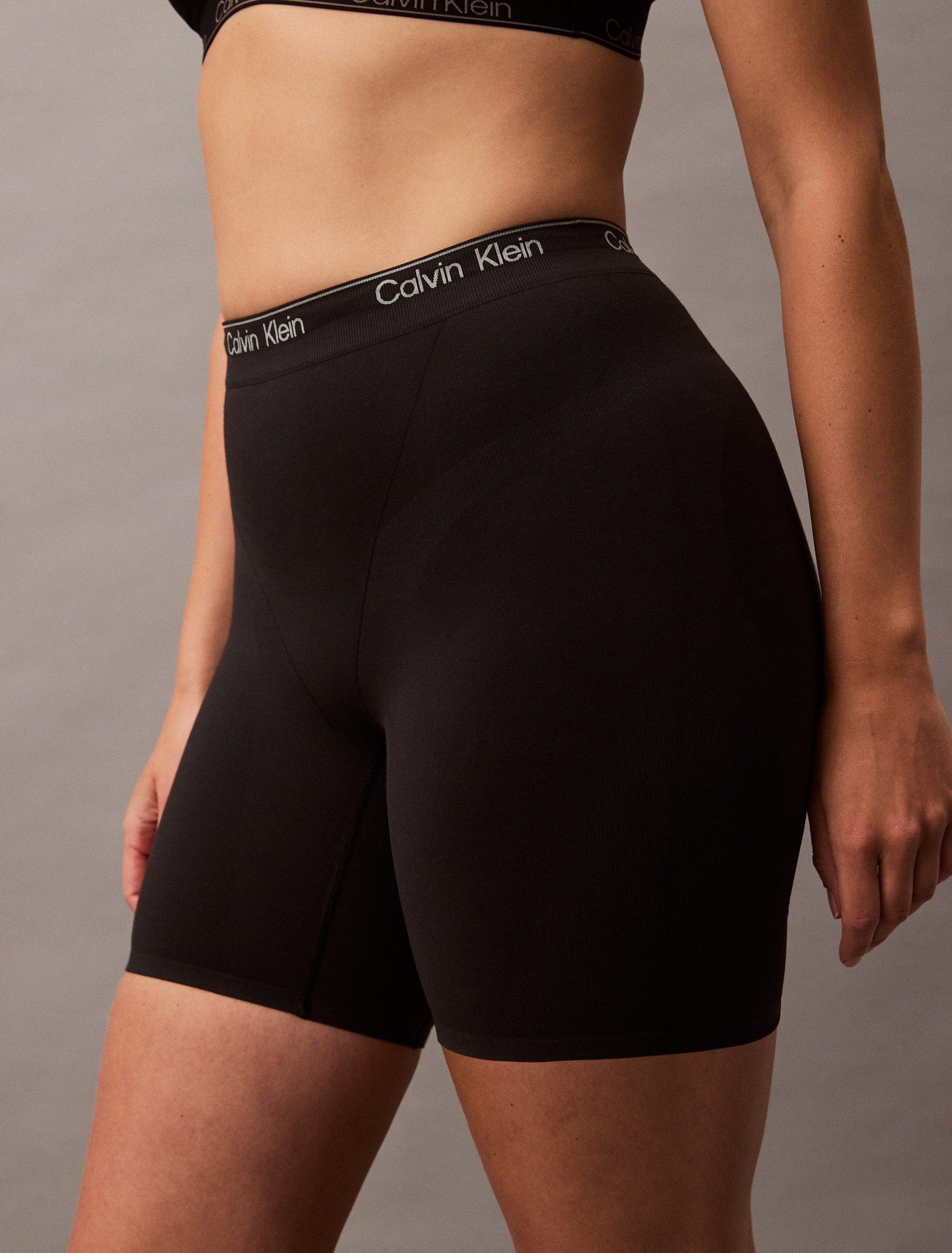 Calvin Klein Corrigerende slip COTTON SEAMLESS THIGH SLIMMER met vormende inzetten, shapewear