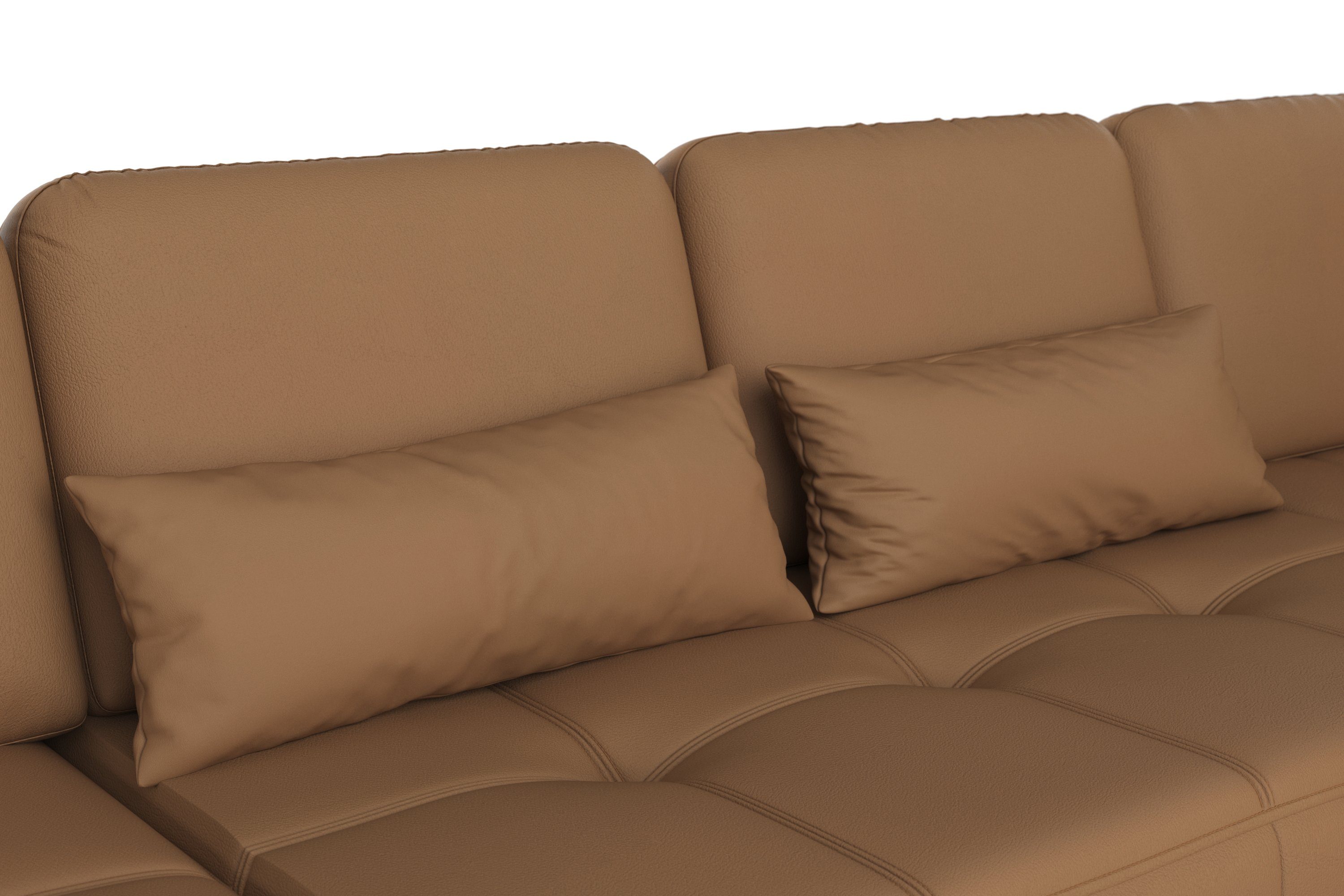 sit&more Zithoek Bendigo U-vorm inclusief zitdiepteverstelling, bodemvrijheid 12 cm, in 2 pootkleuren